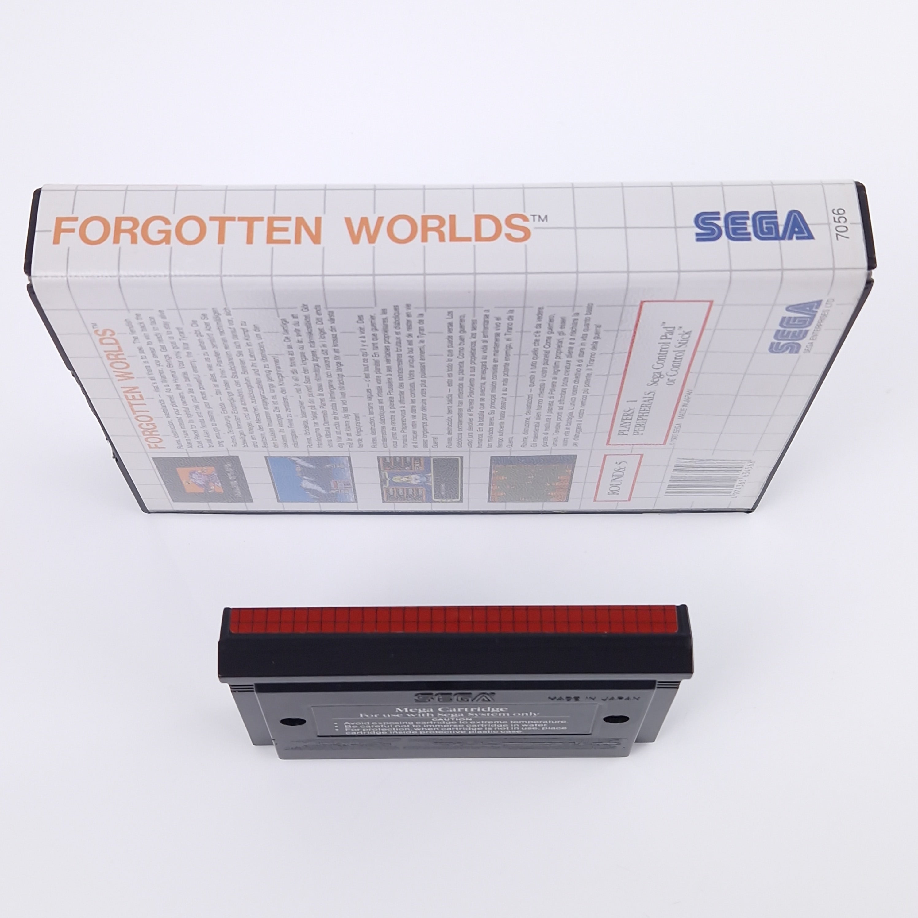 Sega Master System Spiel – Forgotten Worlds OVP PAL