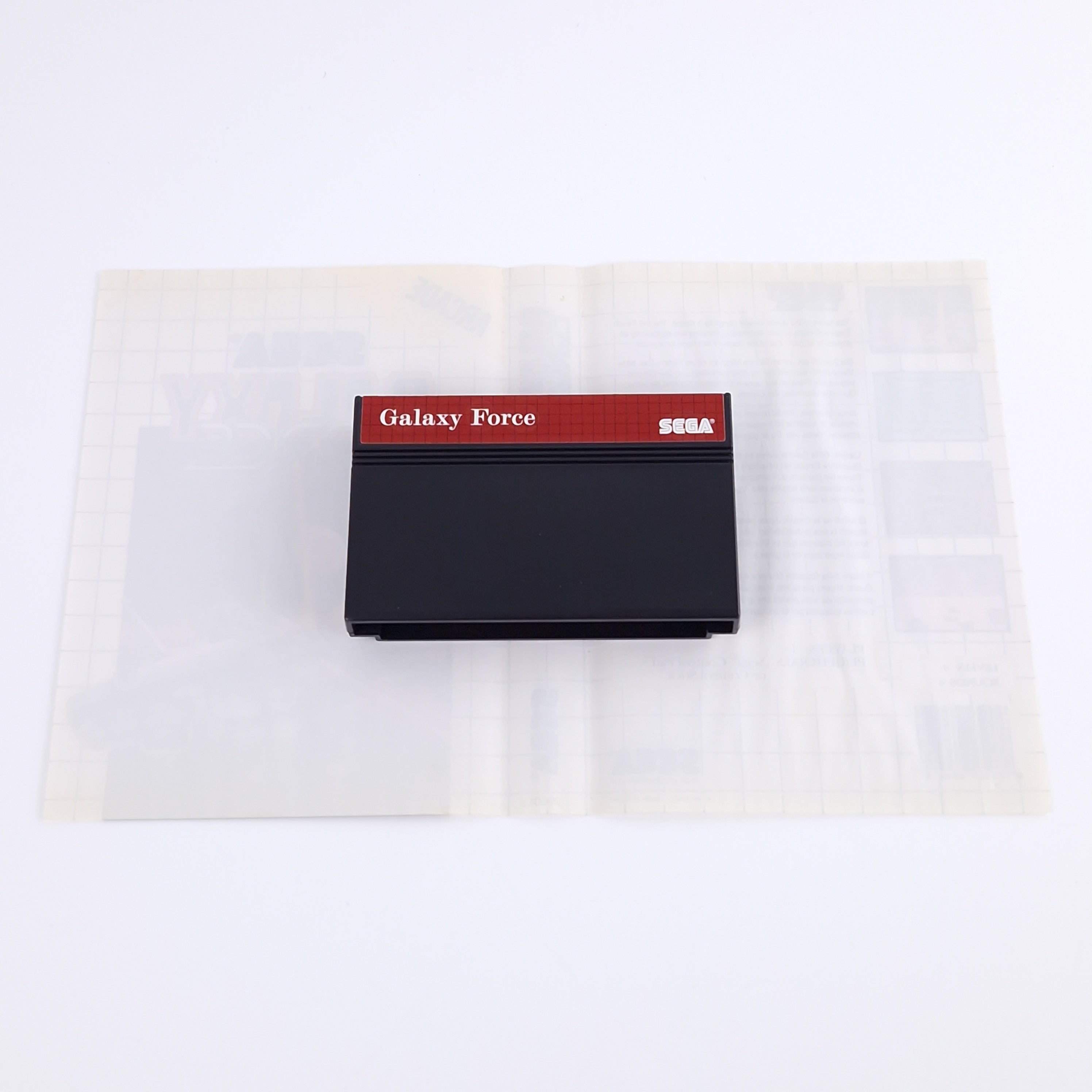 Sega Master System Spiel – Galaxy Force OVP PAL
