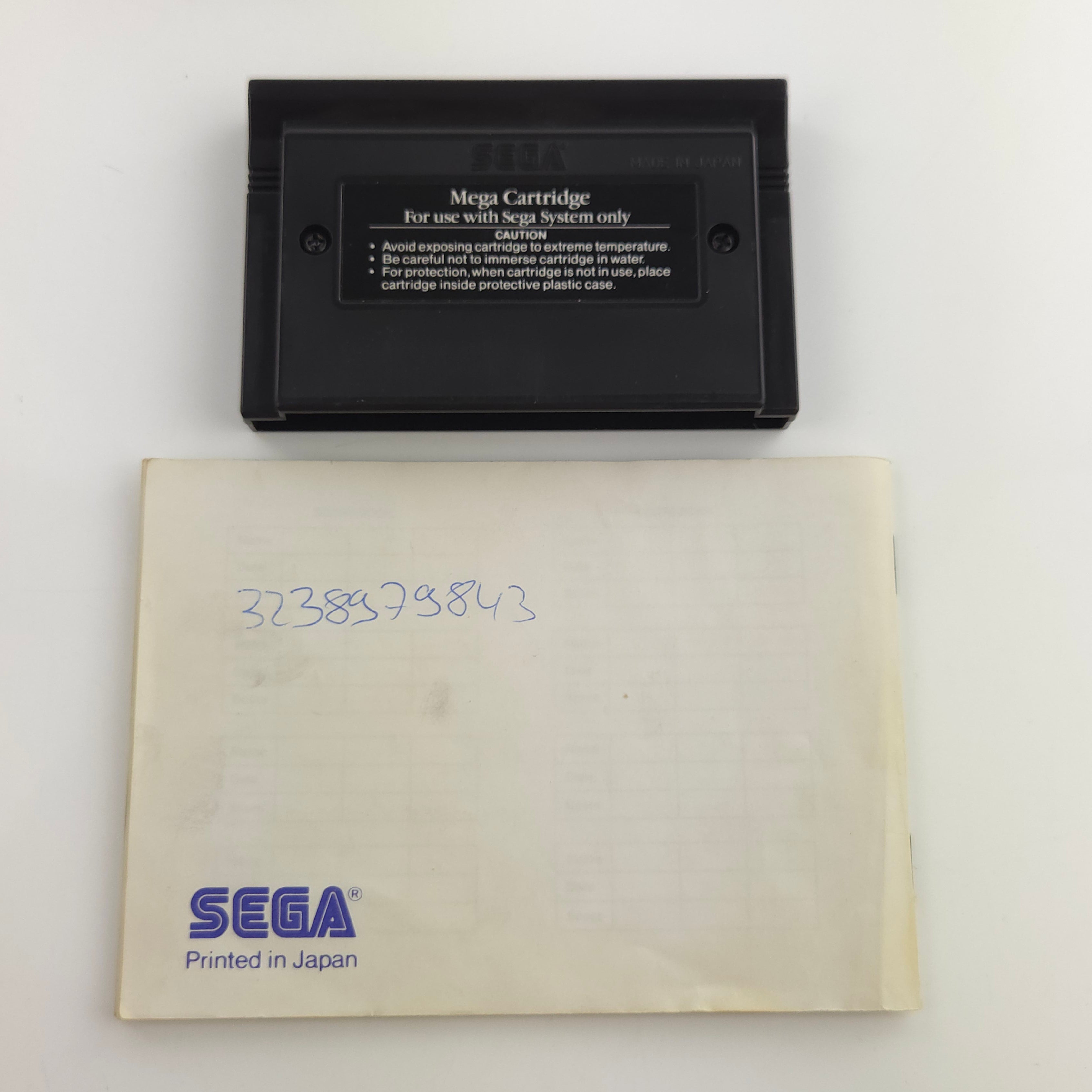 Sega Master System Spiel – Ghostbusters Modul PAL OVP