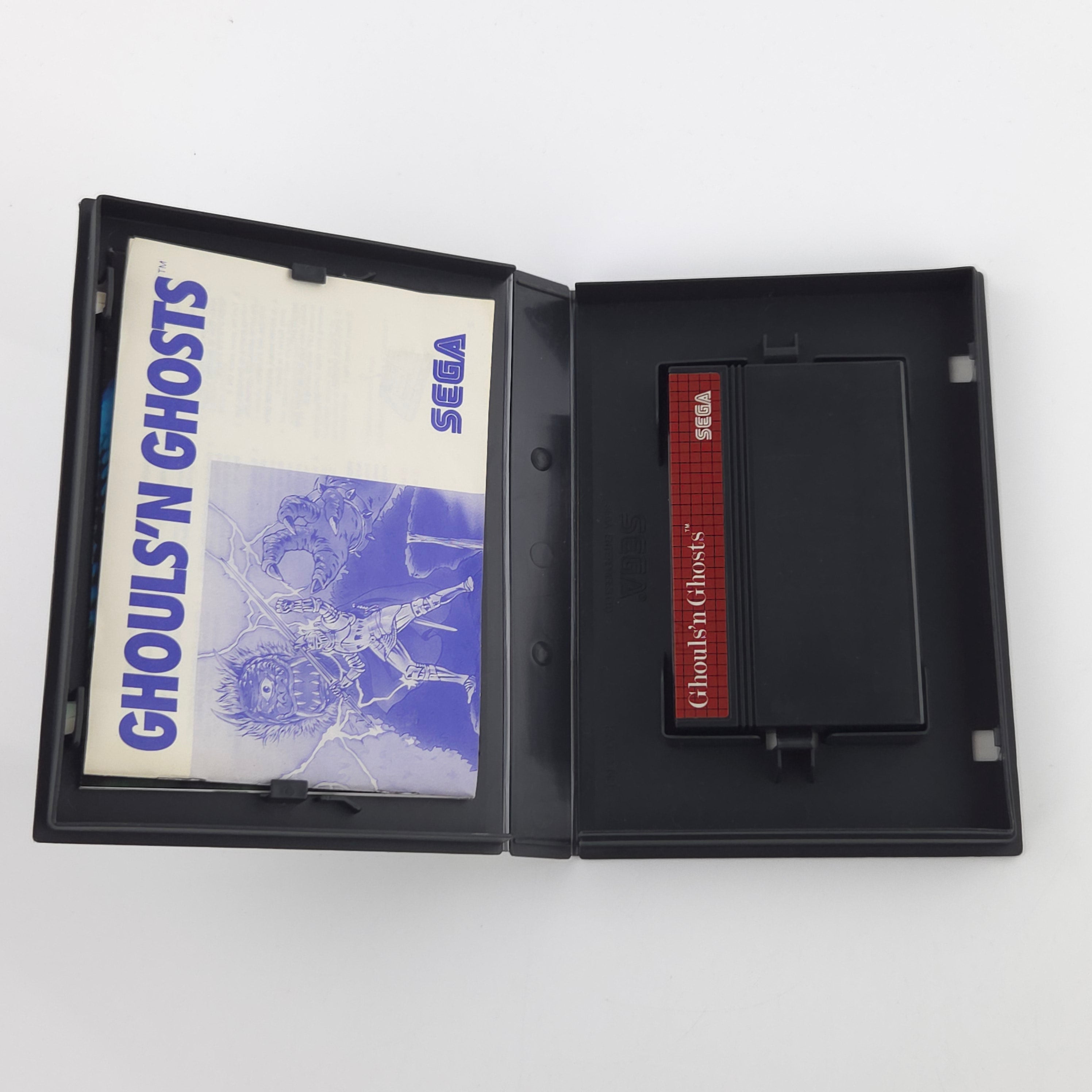 Sega Master System Spiel Ghouls N Ghosts OVP PAL EUR
