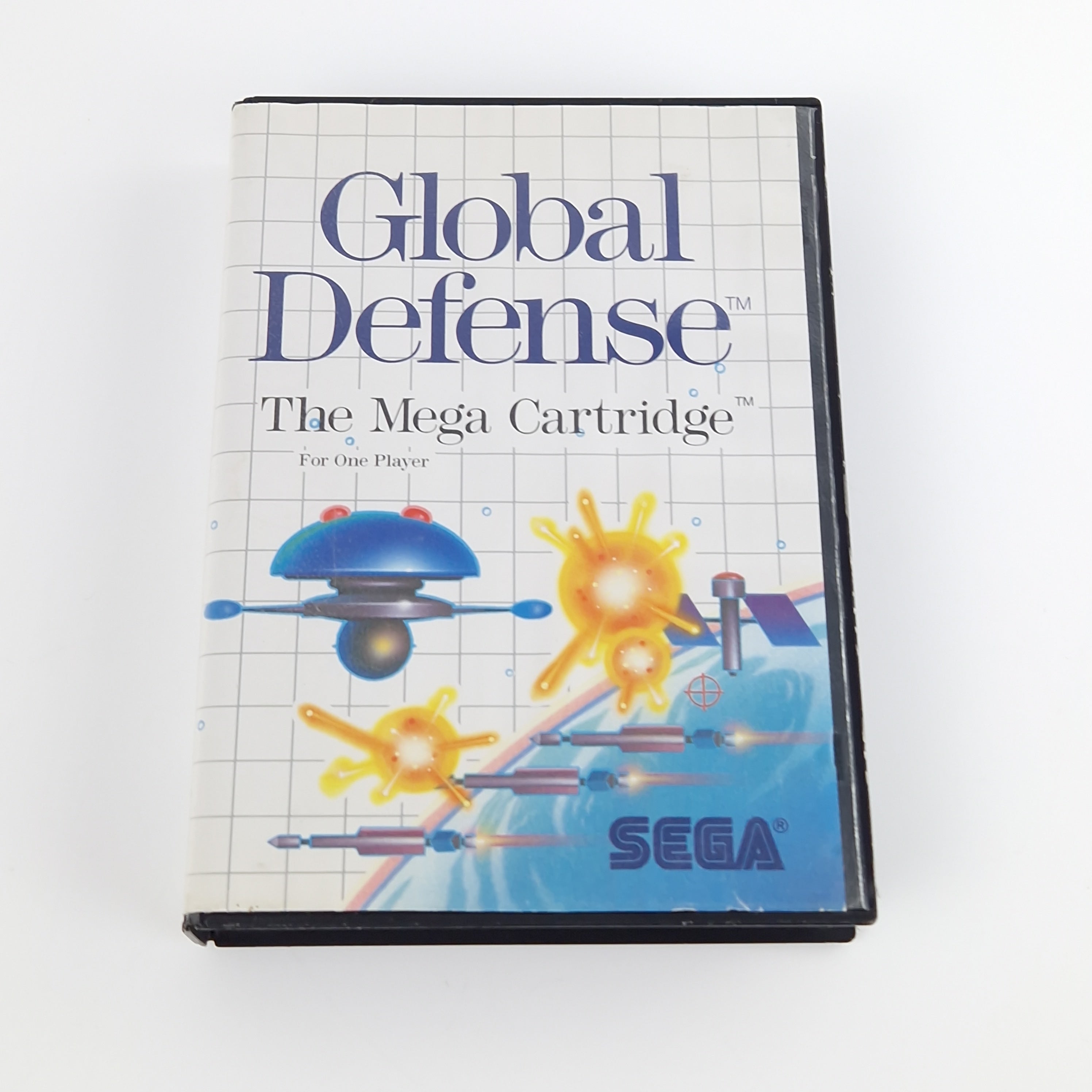 Sega Master System Spiel – Global Defense OVP PAL