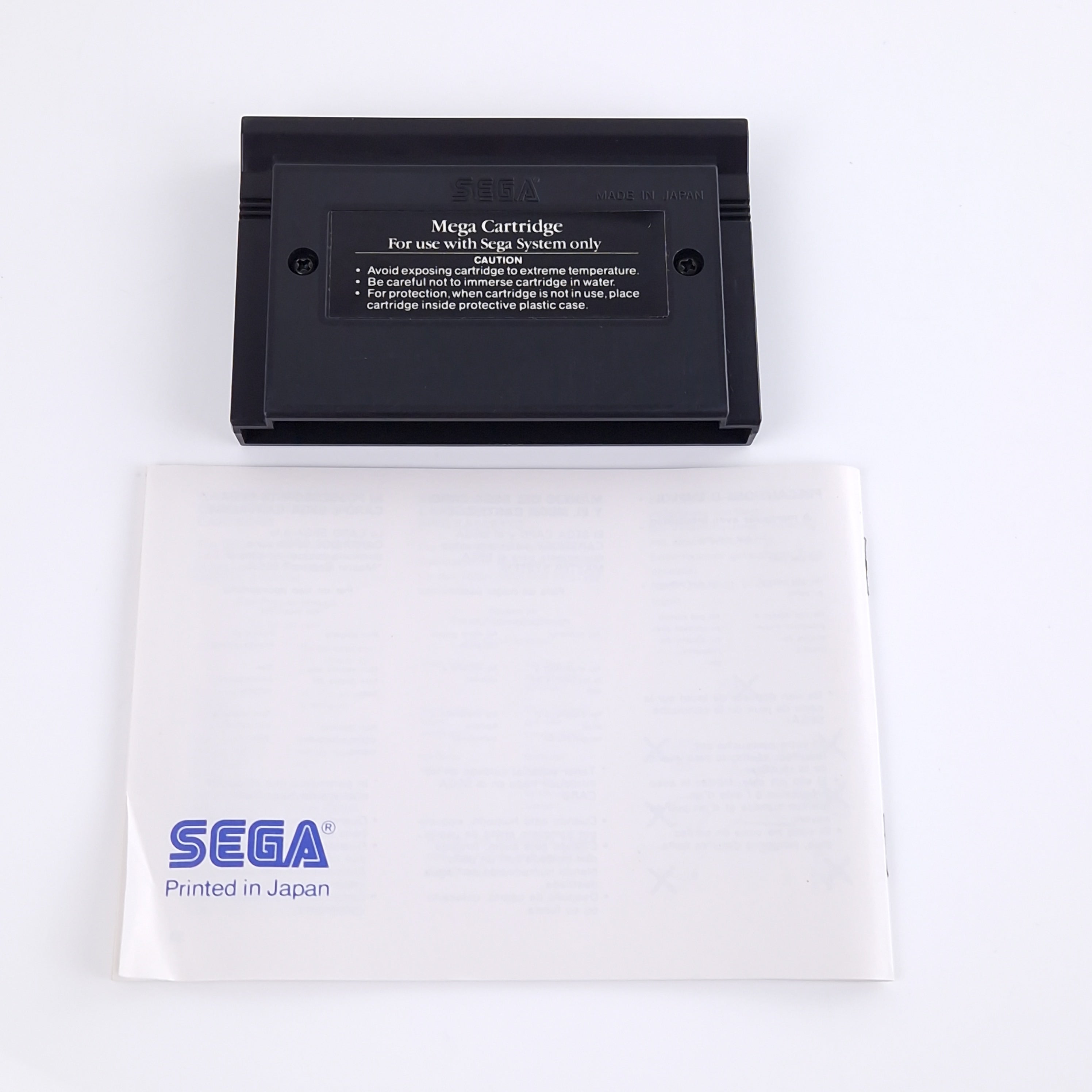 Sega Master System Spiel – Global Defense OVP PAL Modul