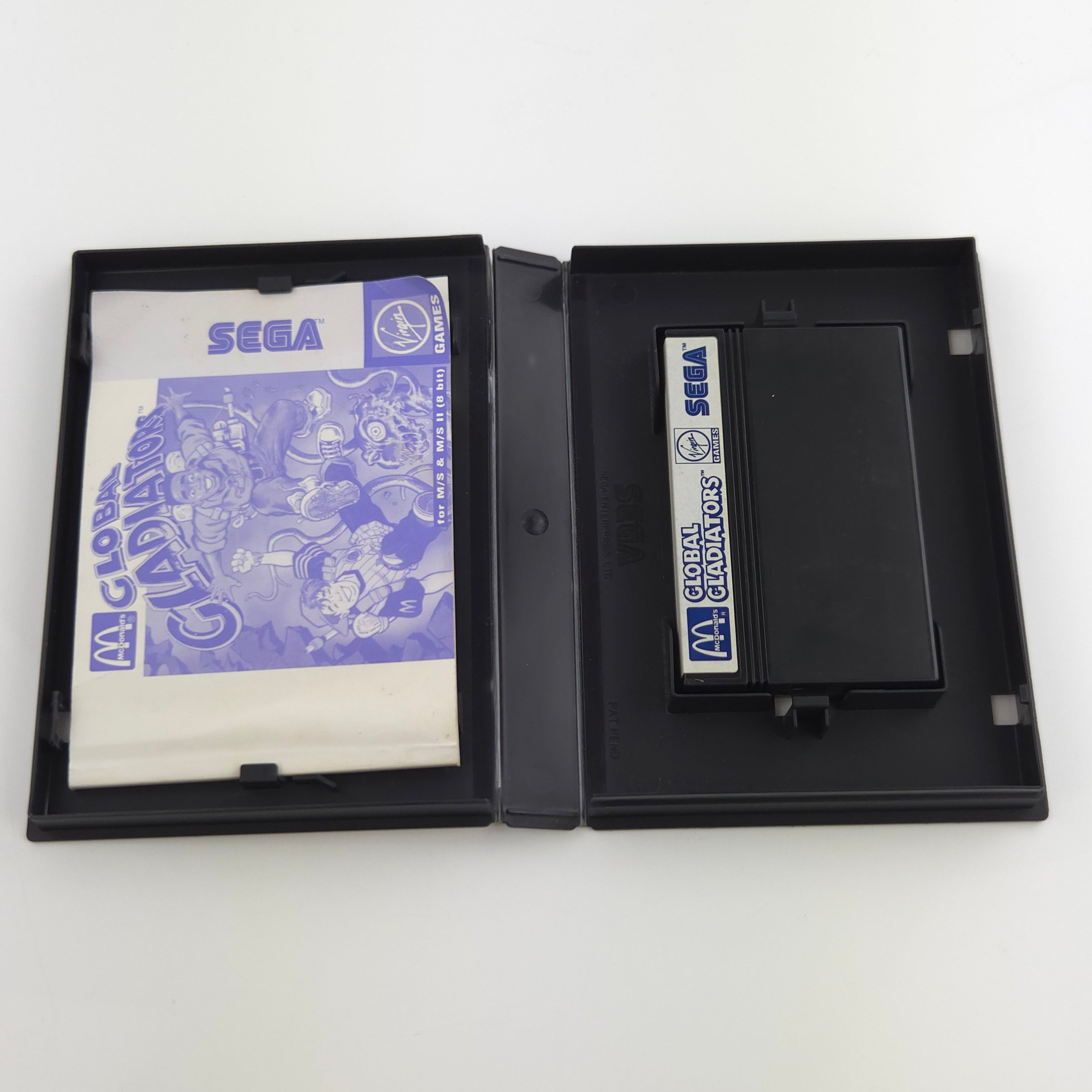 Sega Master System Spiel – Global Gladiator Modul OVP