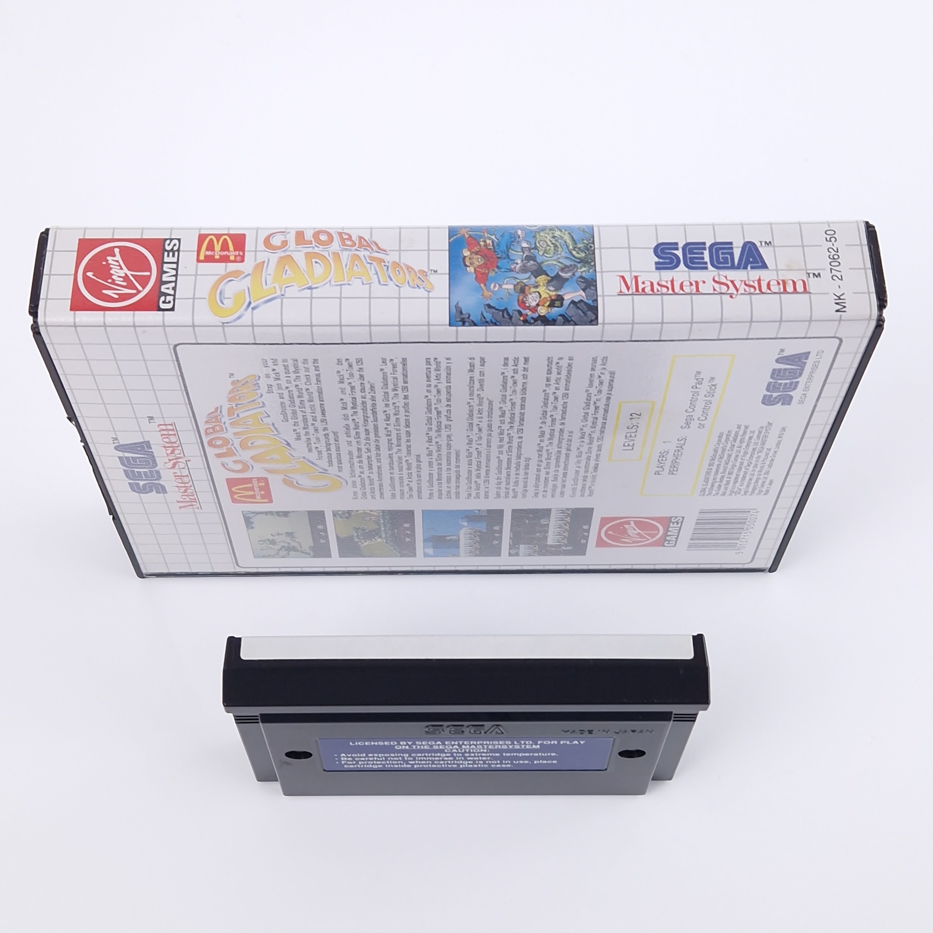 Sega Master System Spiel – Global Gladiators (PAL OVP)