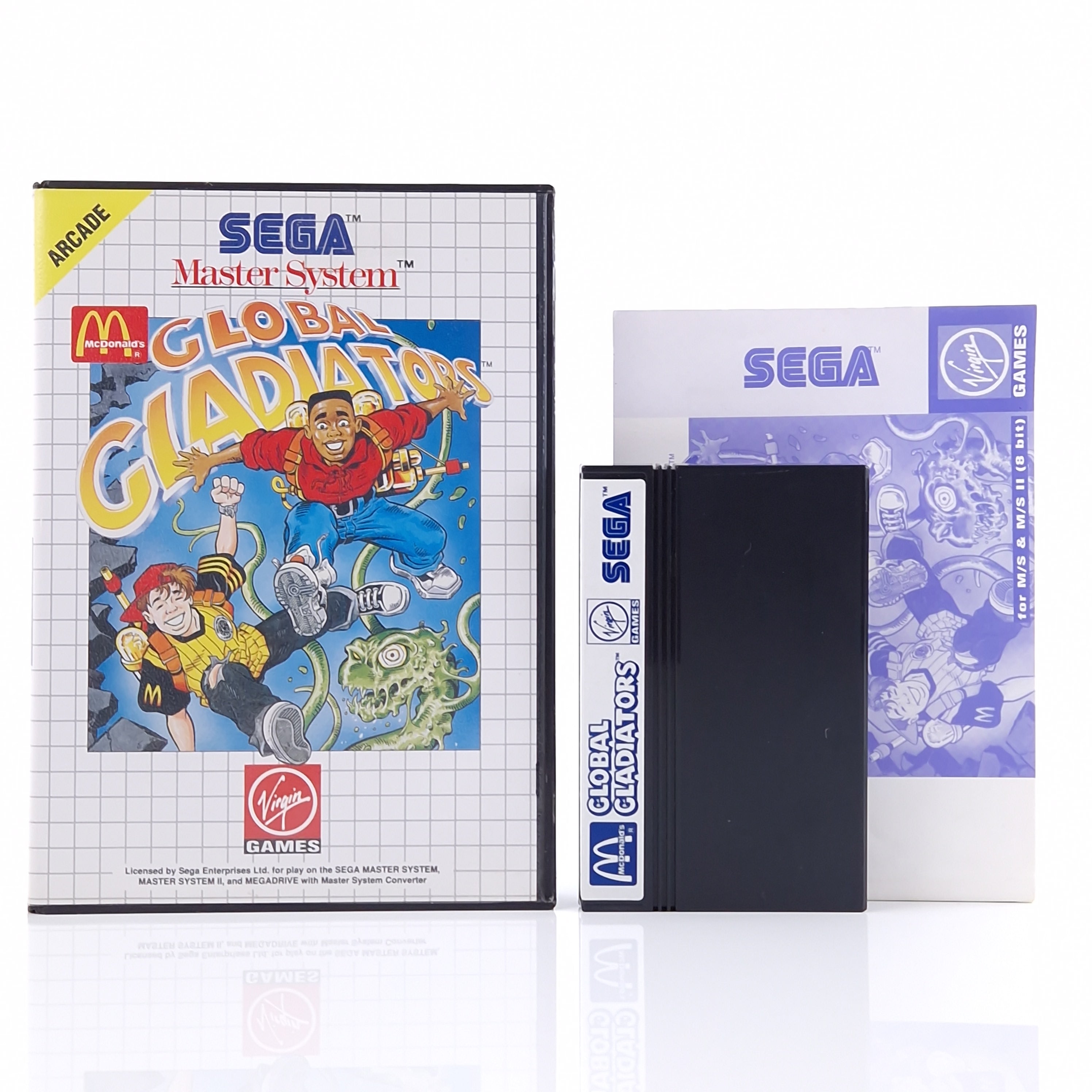 Sega Master System Spiel – Global Gladiators (PAL OVP)