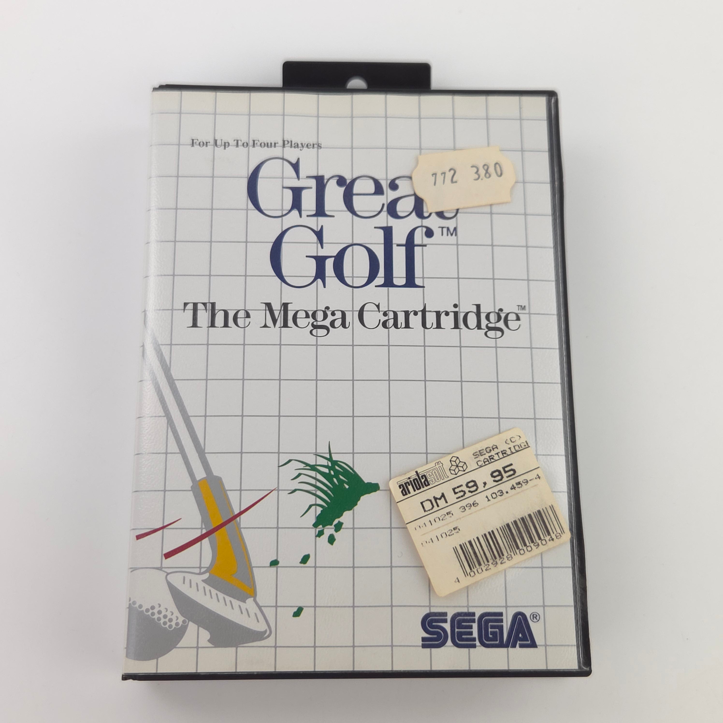 Sega Master System Spiel Great Golf MS Modul OVP PAL EUR