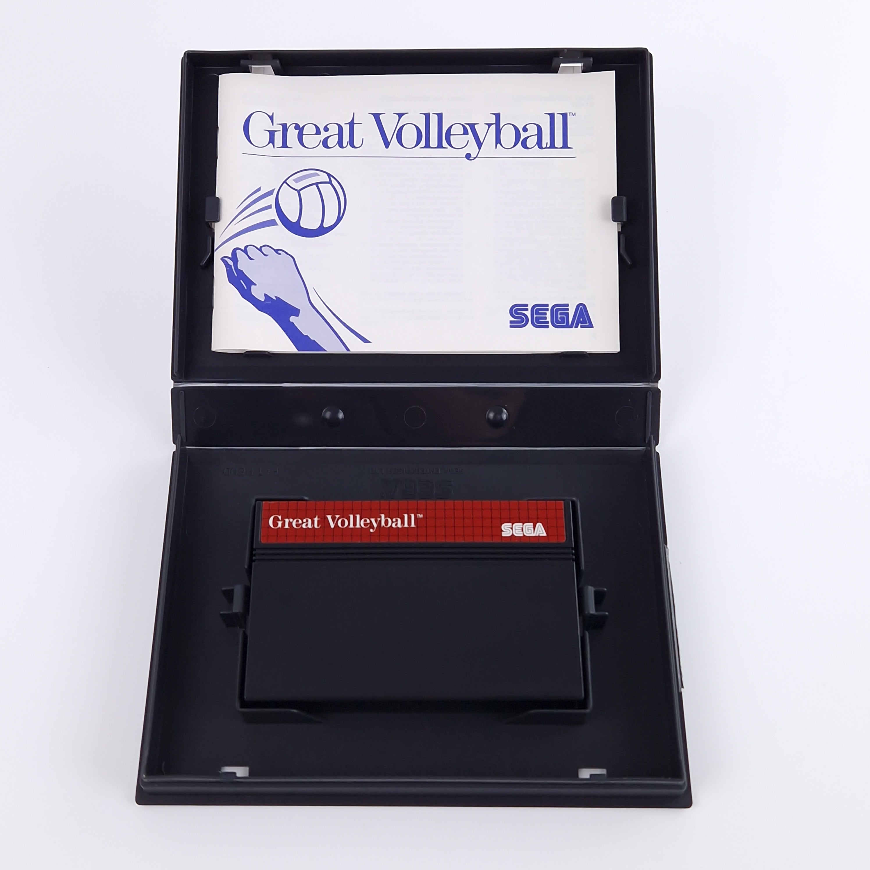 Sega Master System Spiel – Great Volleyball OVP PAL