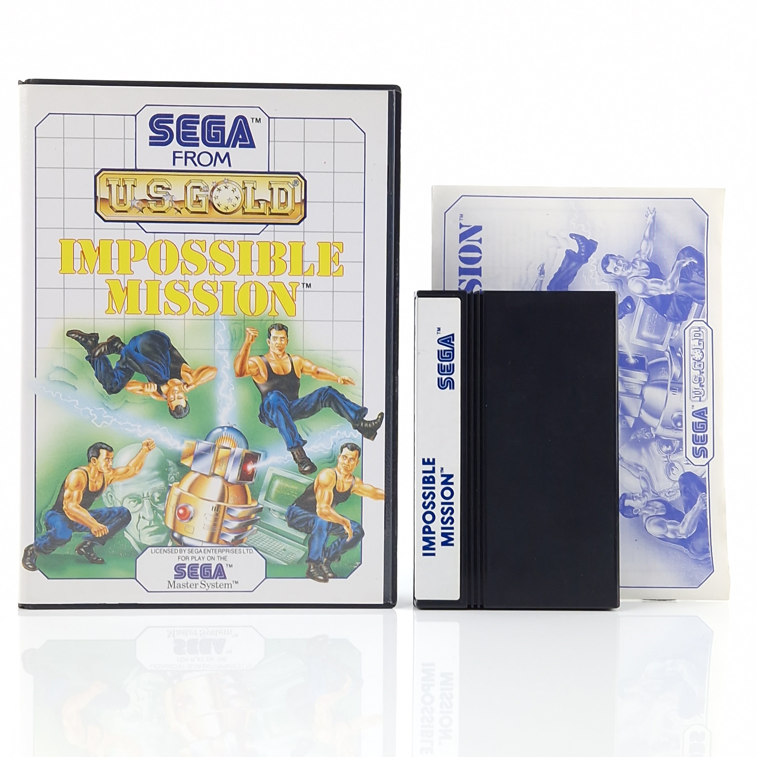 Sega Master System Spiel – Impossible Mission OVP PAL