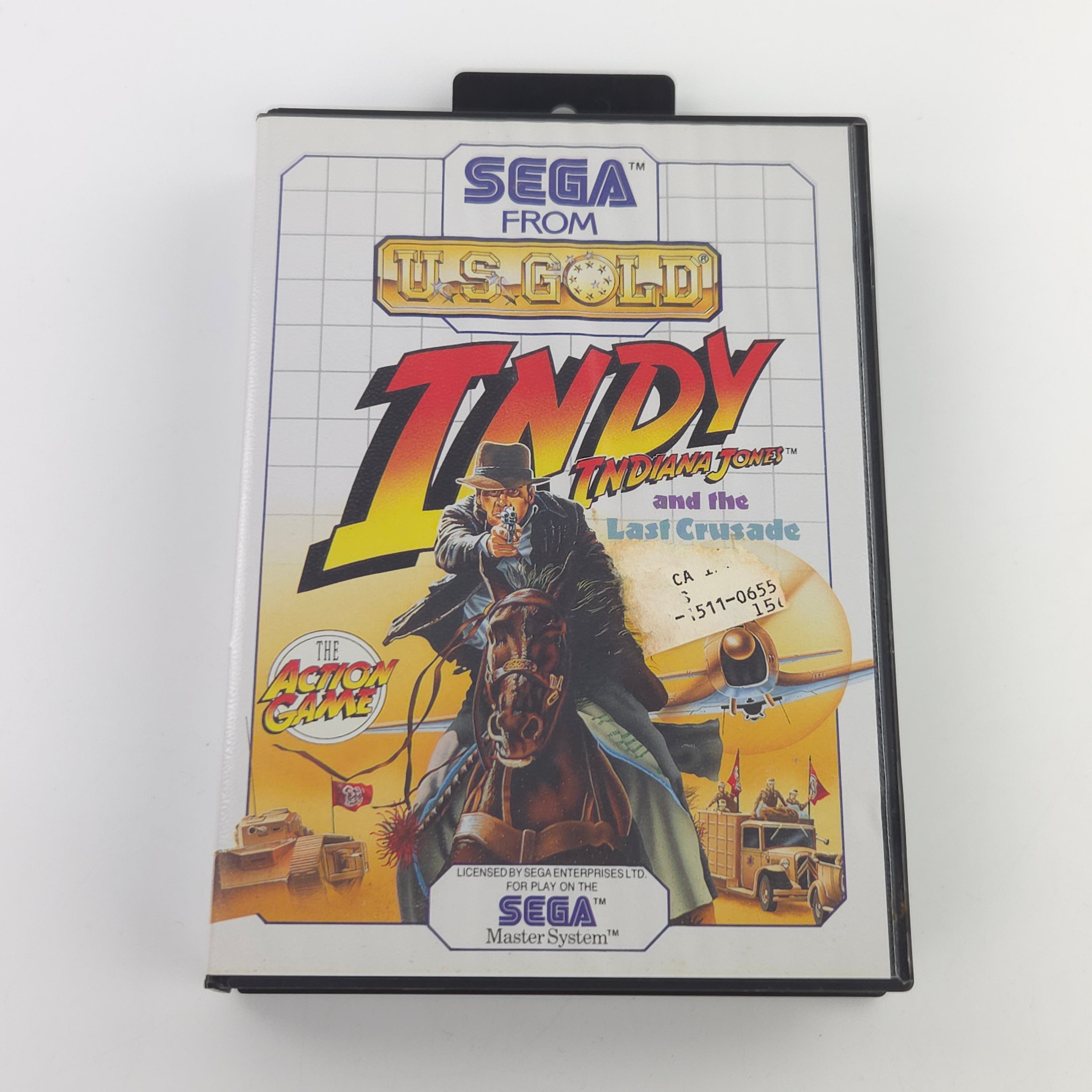 Sega Master System Spiel: INDY Indiana Jones and the Last Crusade (PAL EUR) OVP