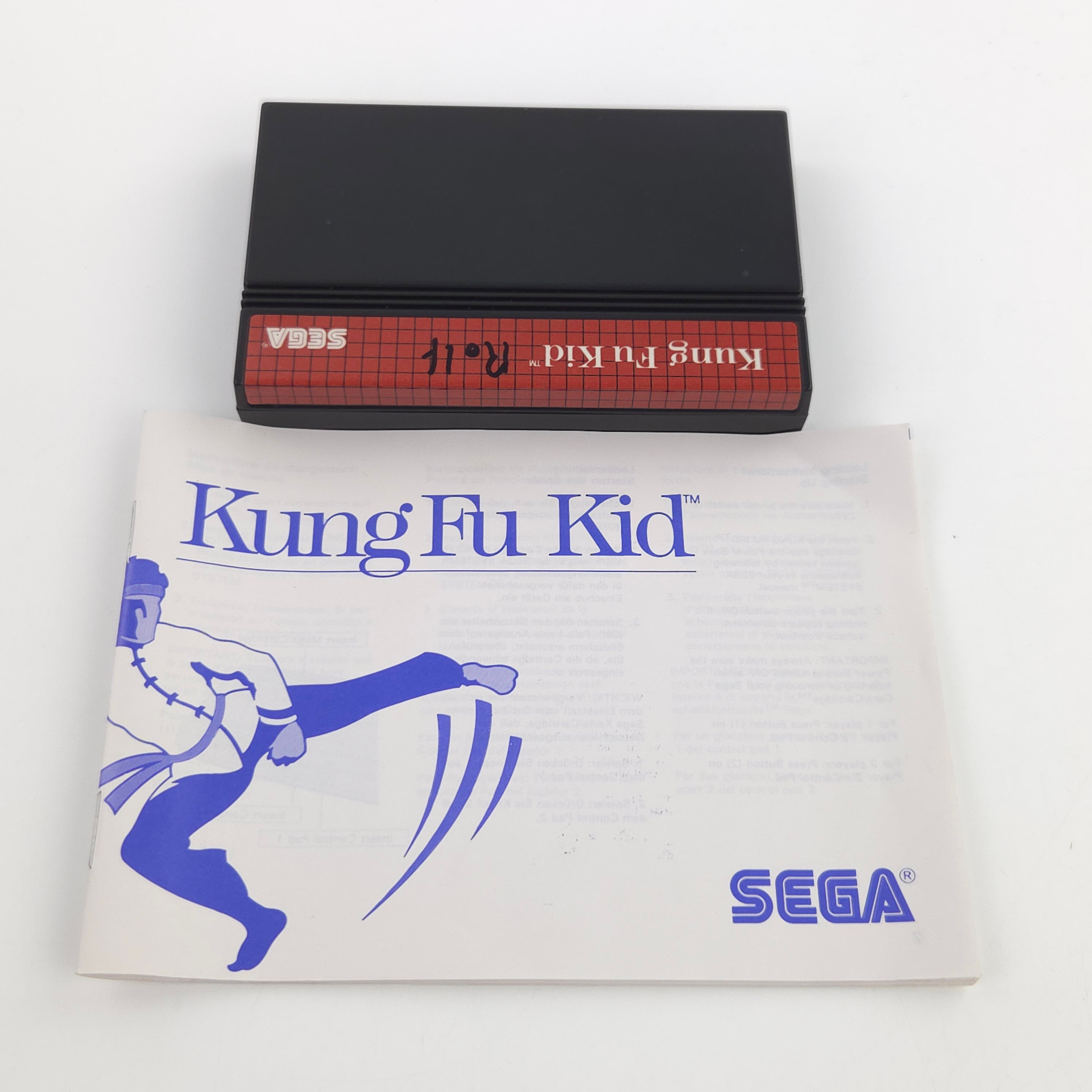 Sega Master System Spiel – Kung Fu Kid MS OVP PAL 1987