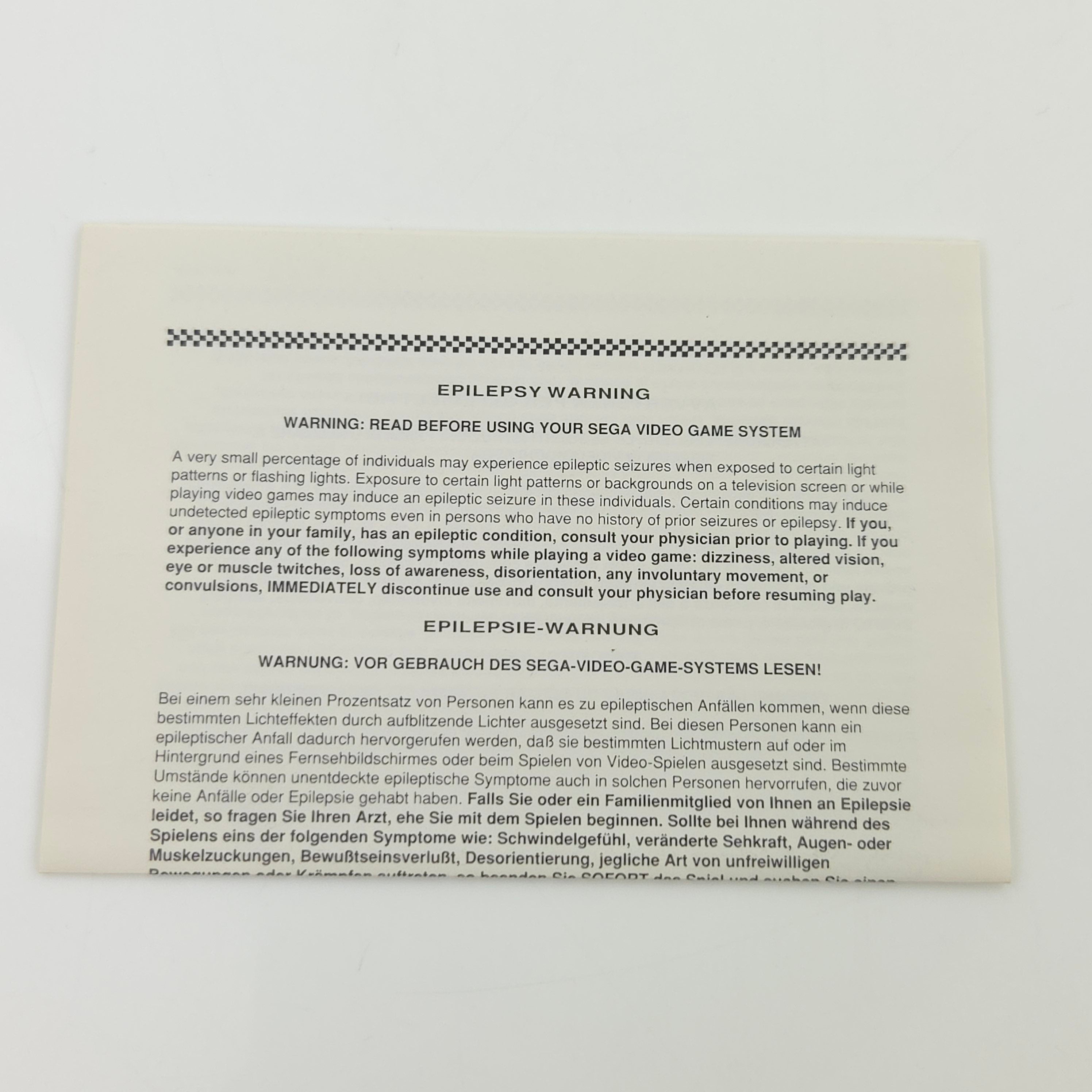 Sega Master System Spiel – Land of Illusion Mickey Mouse OVP