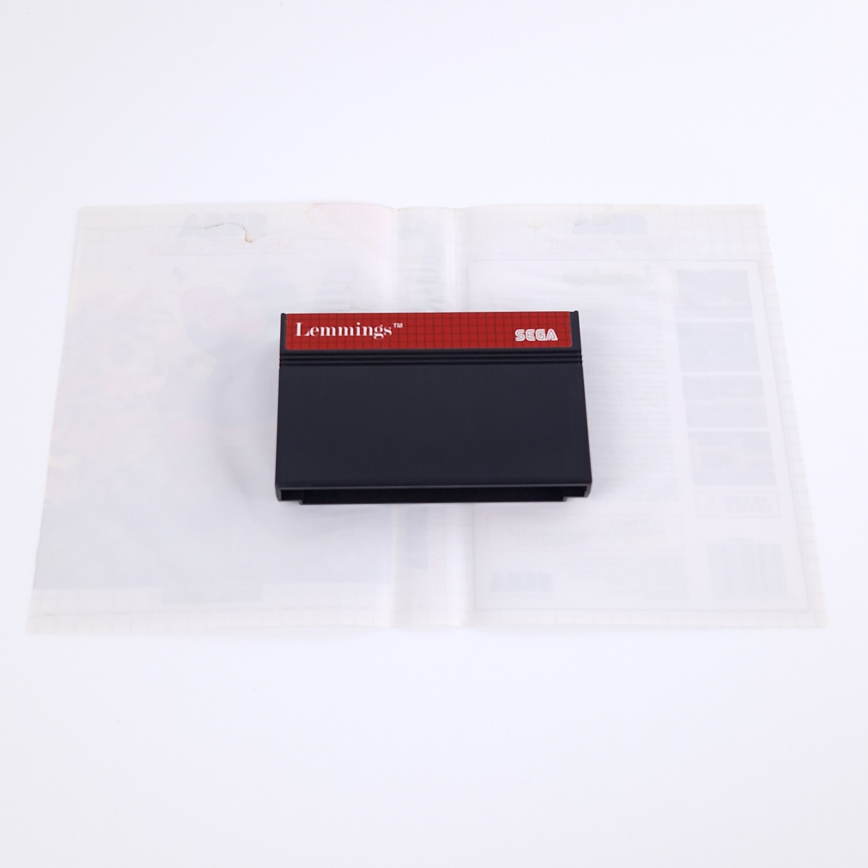 Sega Master System Spiel – Lemmings Modul OVP PAL