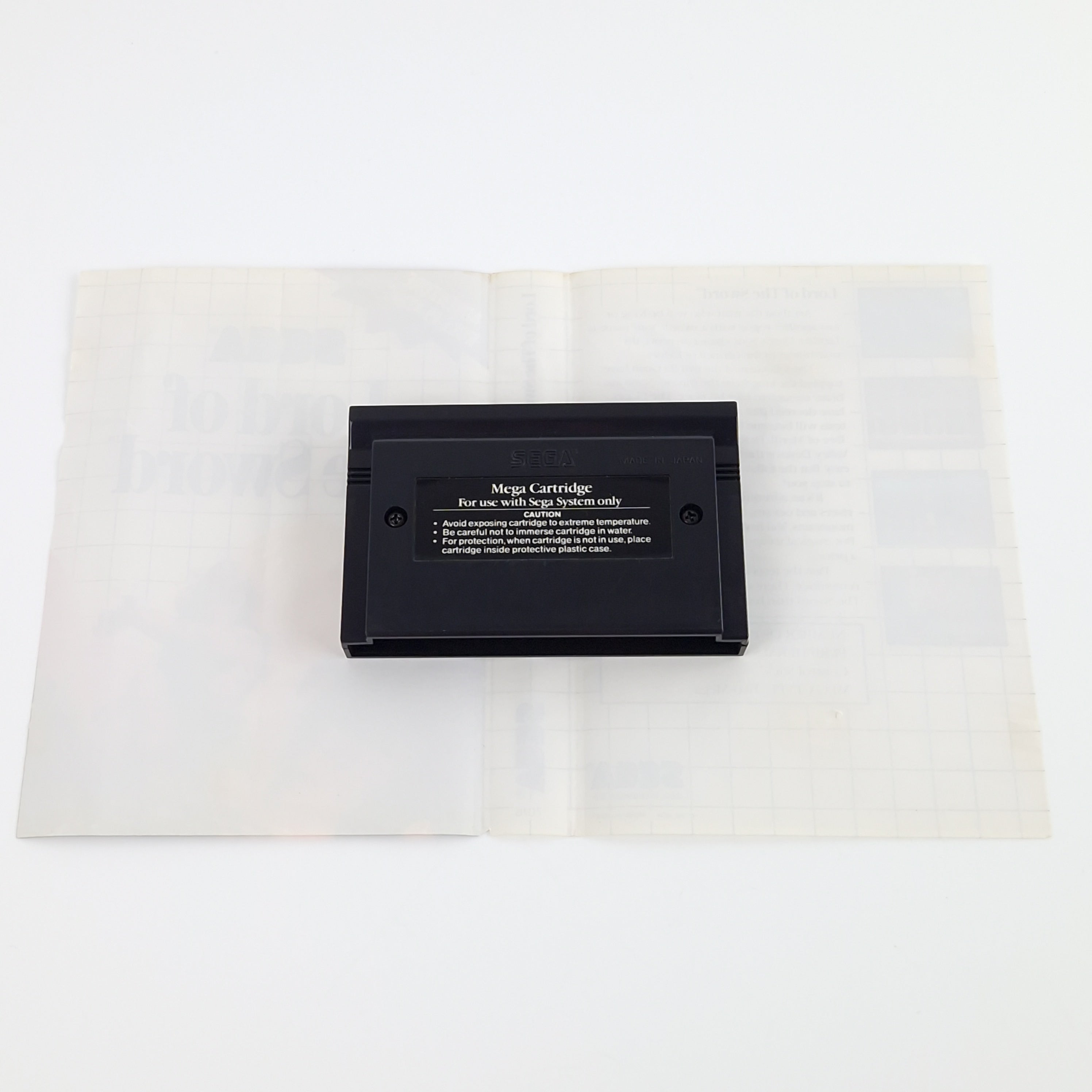 Sega Master System Spiel – Lord of the Sword (OVP PAL)