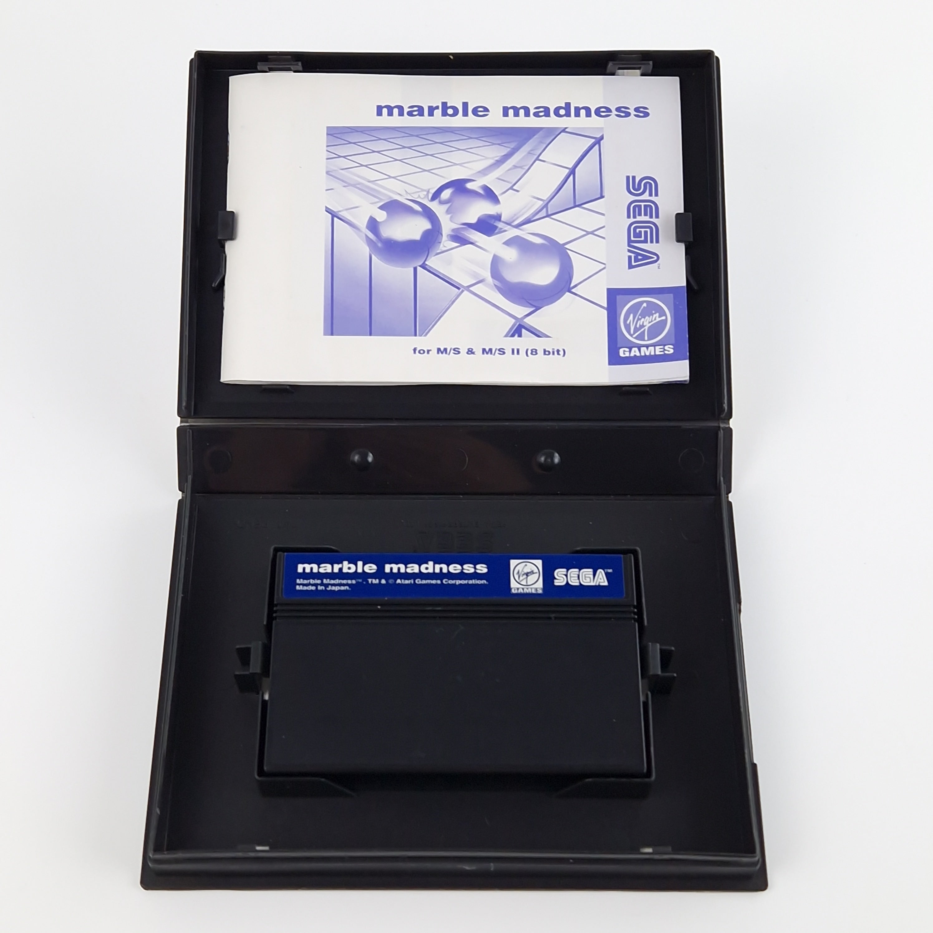 Sega Master System Spiel – Marble Madness Modul OVP PAL