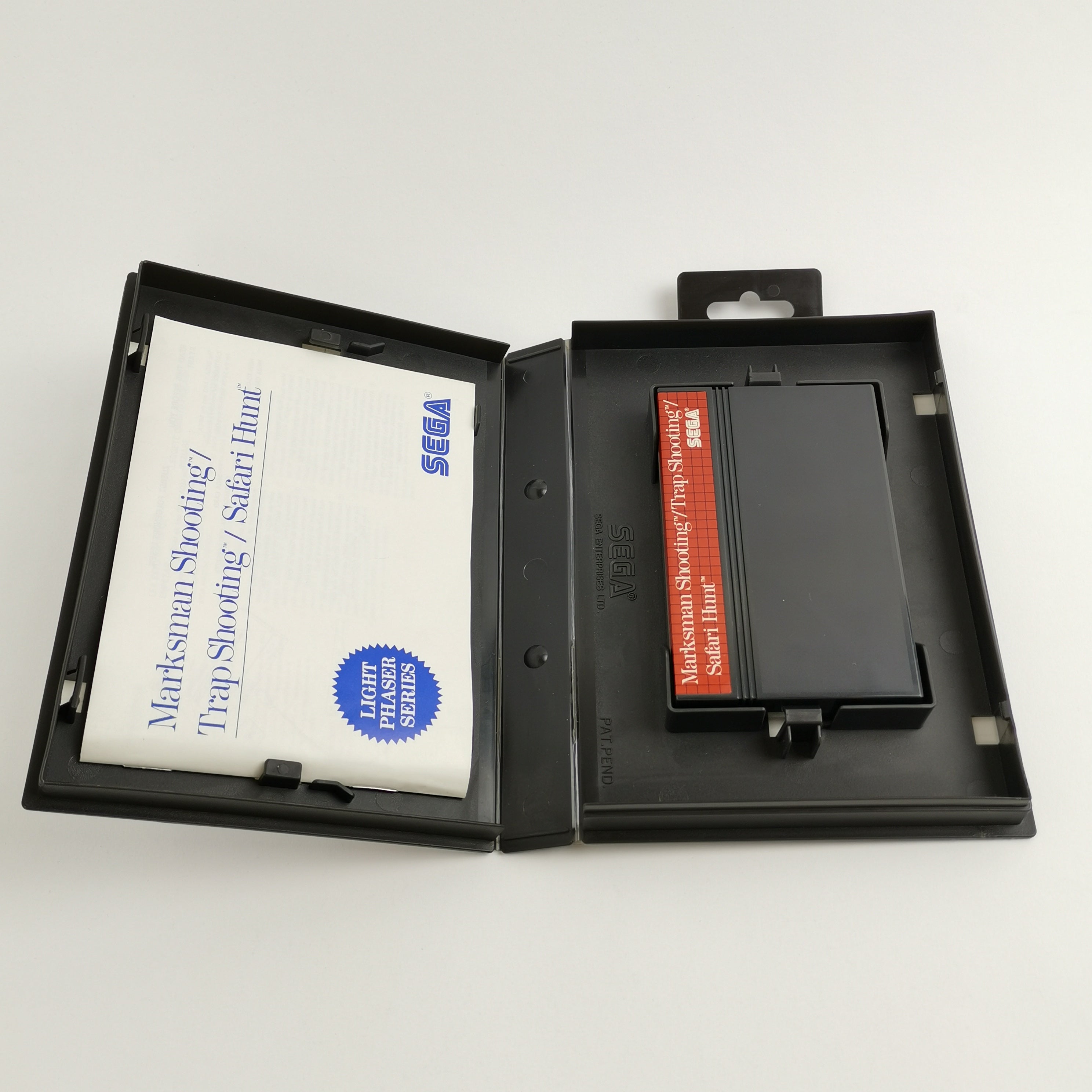 Sega Master System Spiel – Marksman Trap Safari Hunt OVP PAL