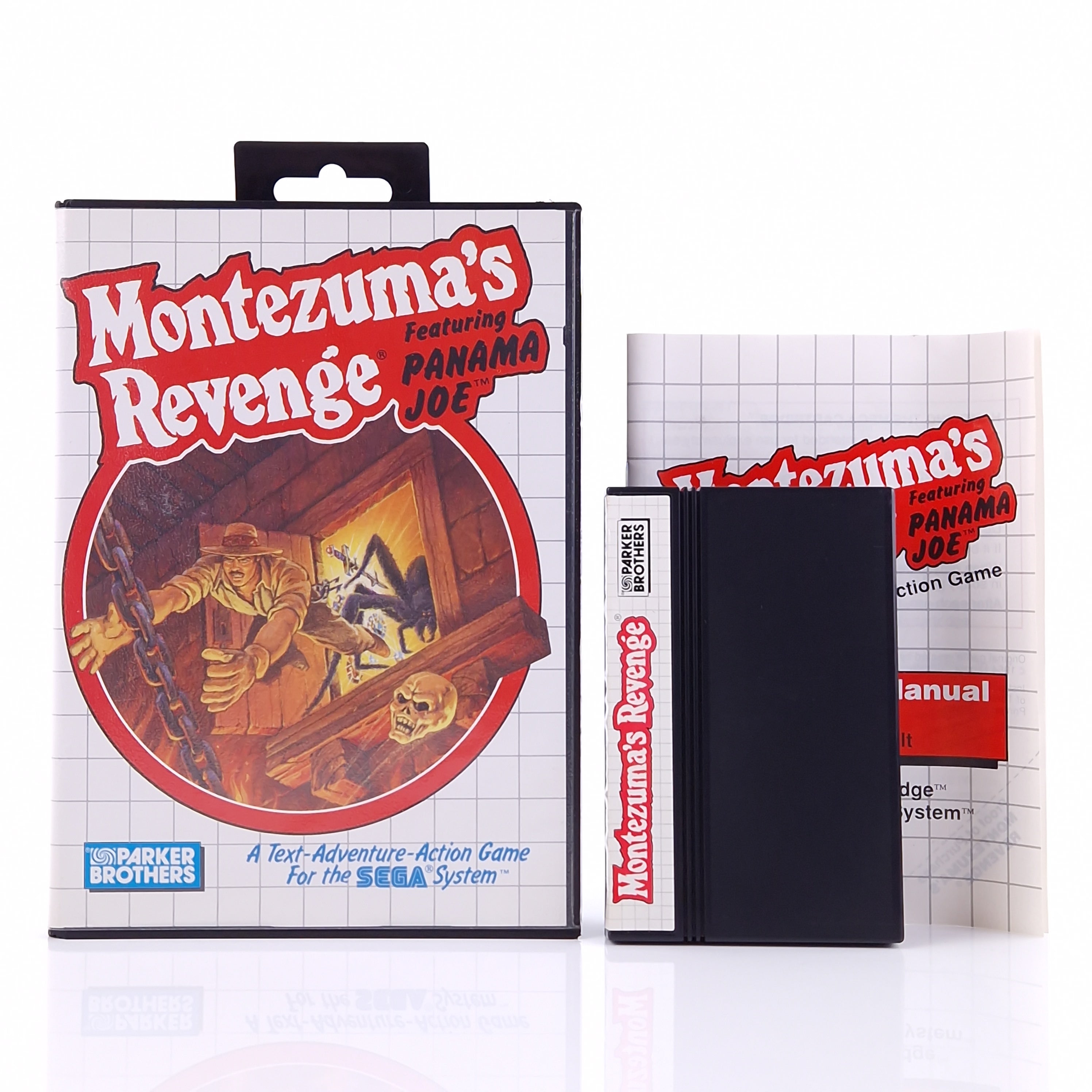 Sega Master System Spiel – Montezumas Revenge OVP PAL