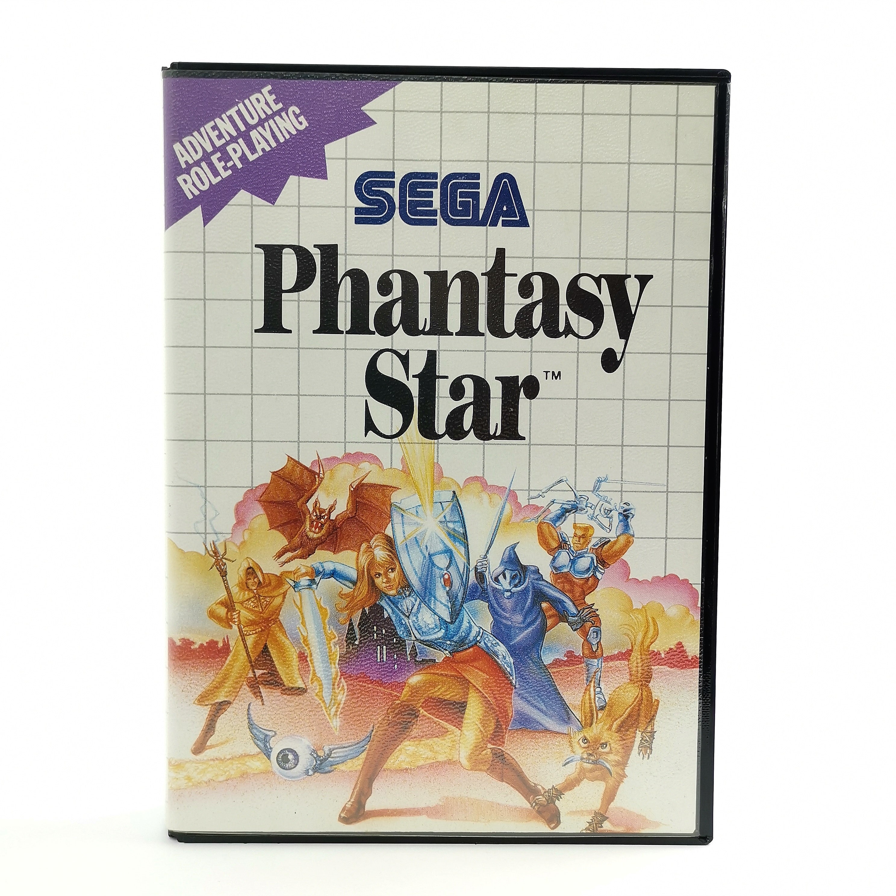 Sega Master System Spiel – Phantasy Star mit Anleitungen OVP