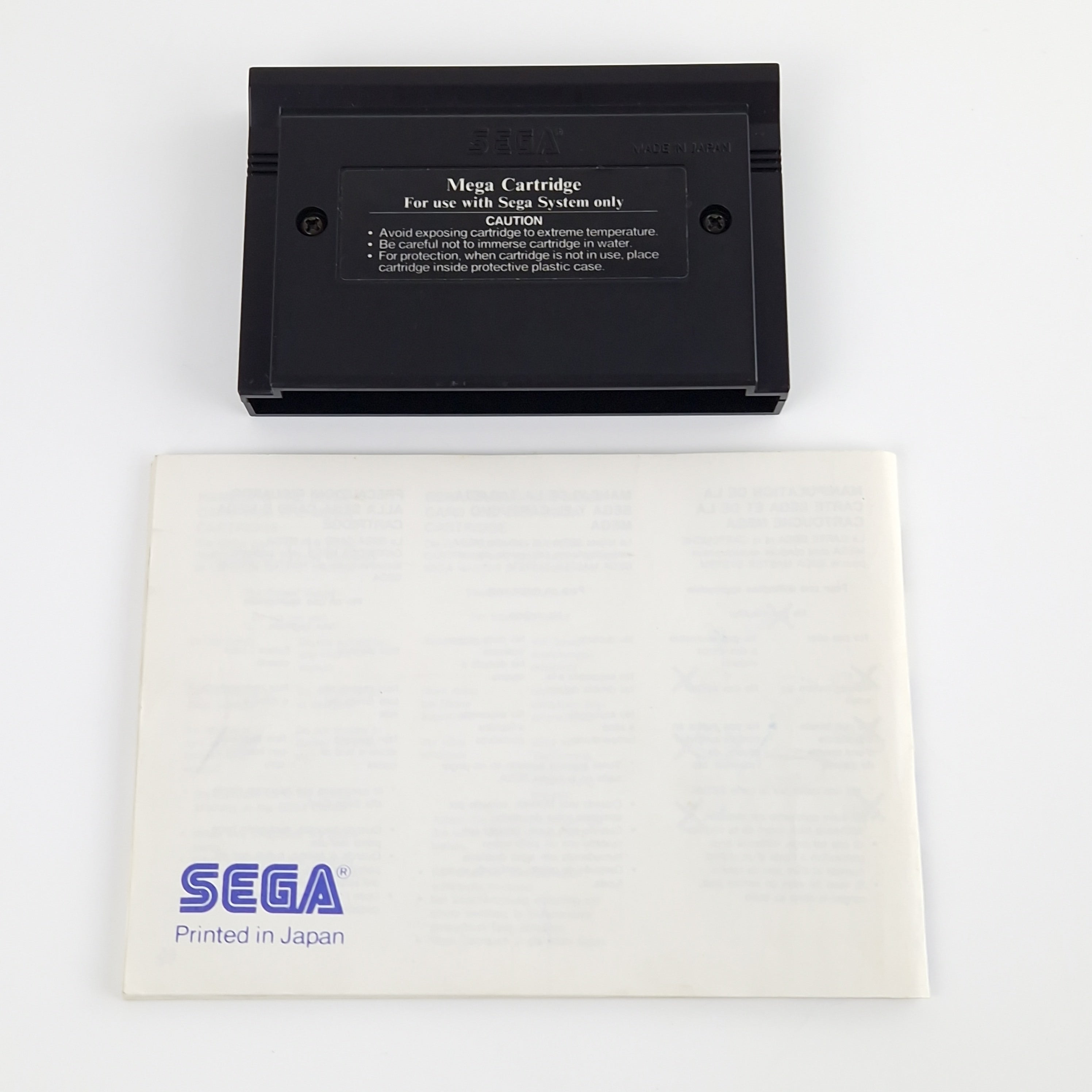 Sega Master System Spiel – Poseidon Wars 3-D OVP PAL