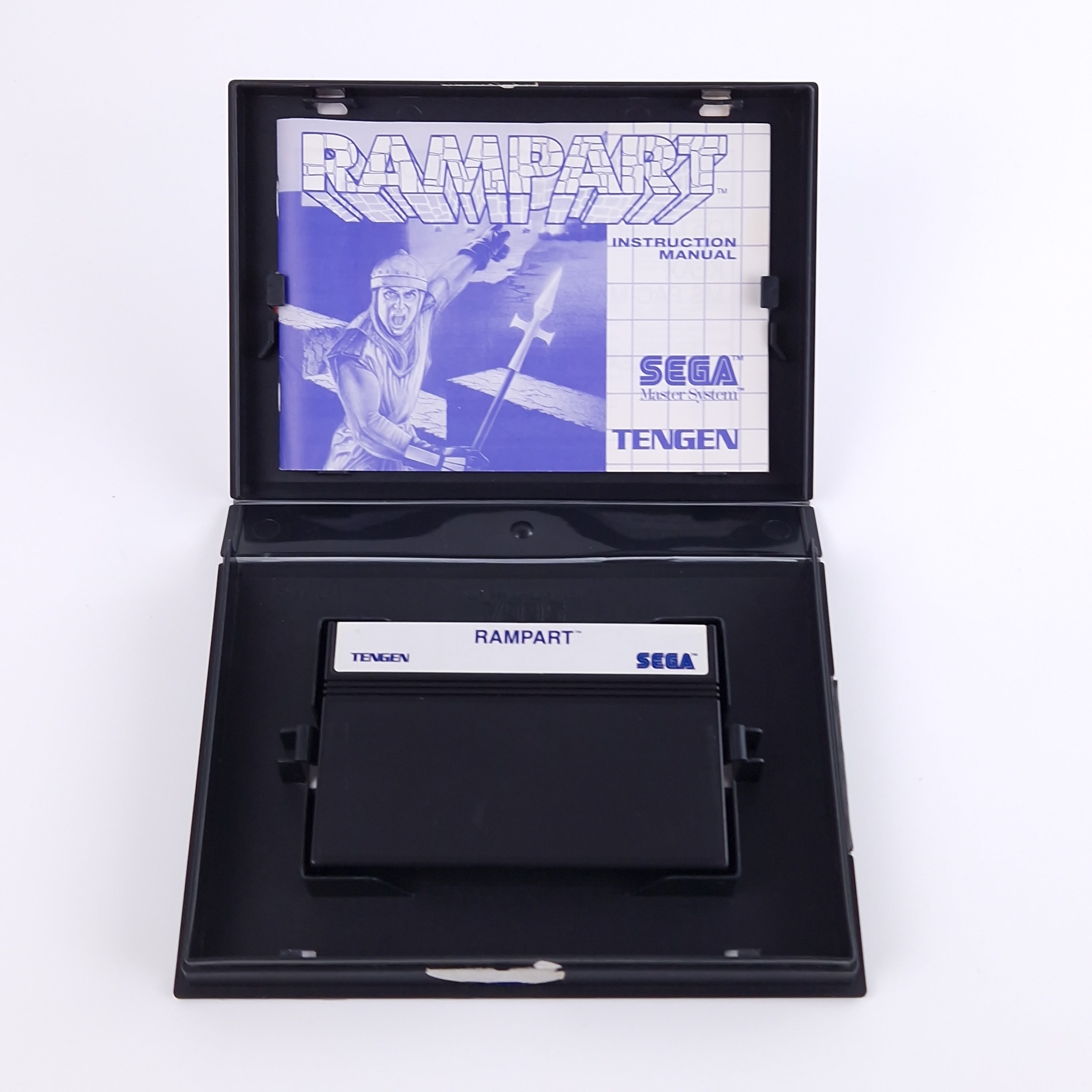 Sega Master System Spiel – Rampart Modul Anleitung OVP PAL