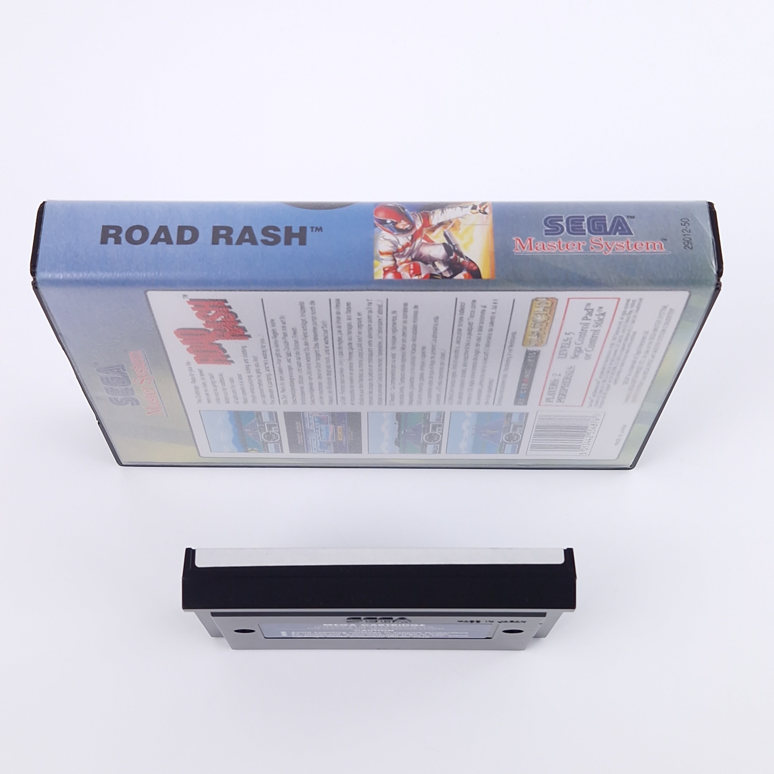 Sega Master System Spiel – Road Rash (PAL OVP Anleitung)