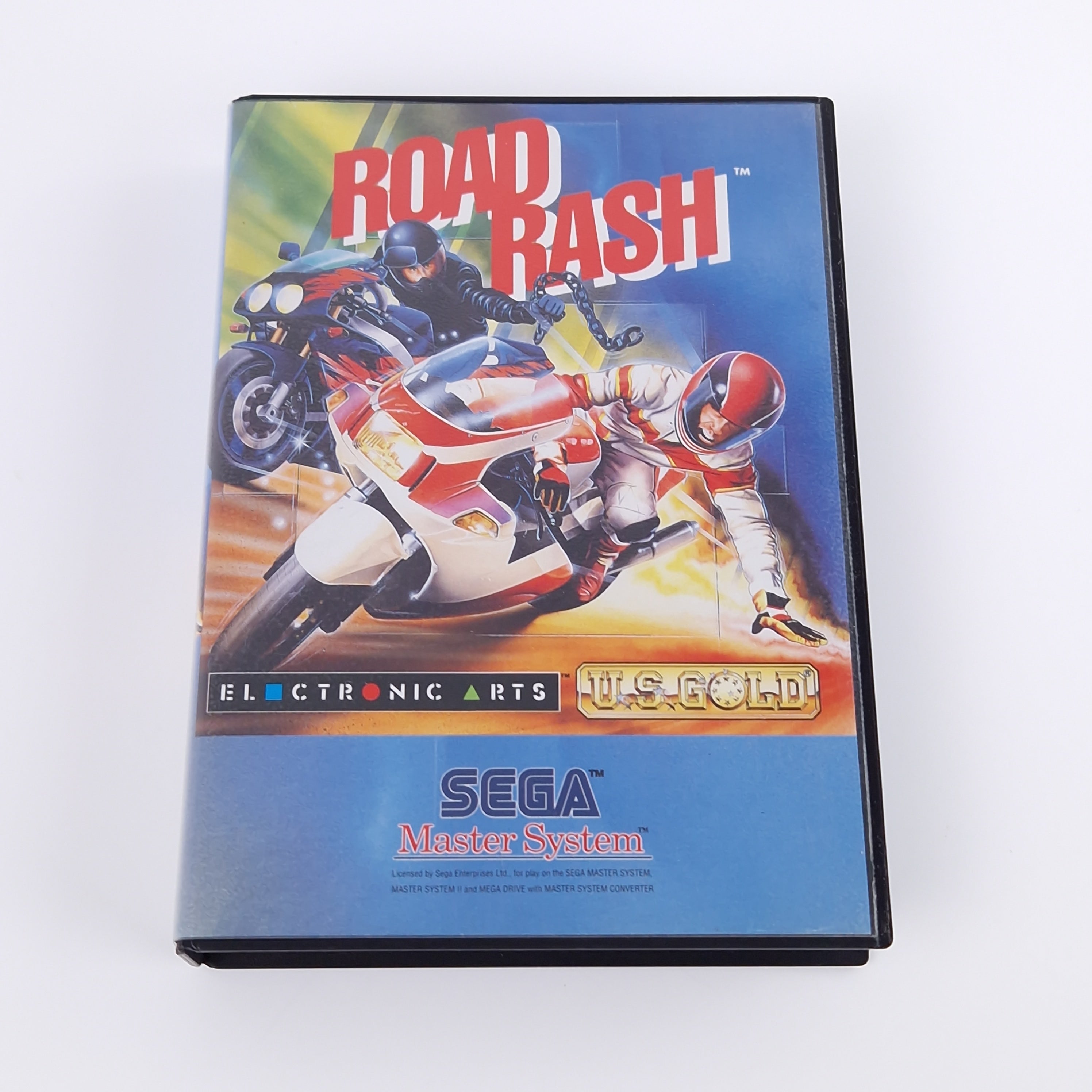 Sega Master System Spiel – Road Rash (PAL OVP Anleitung)