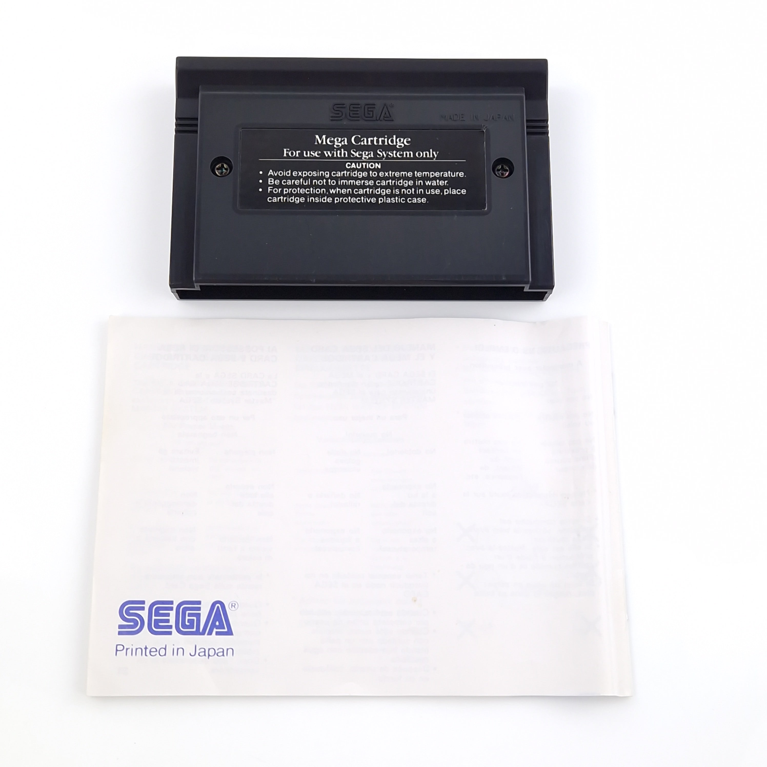 Sega Master System Spiel – Secret Command OVP PAL
