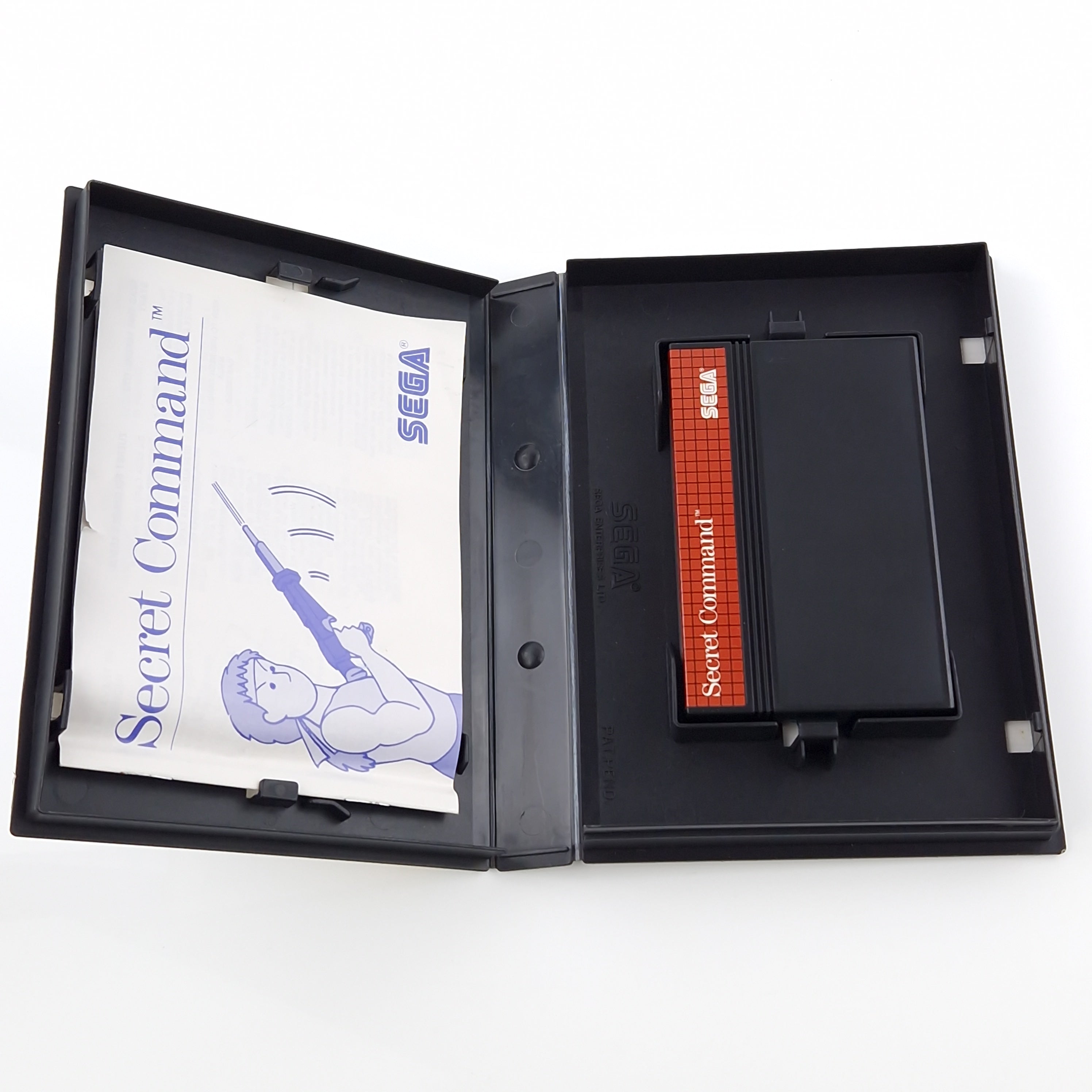 Sega Master System Spiel – Secret Command OVP PAL