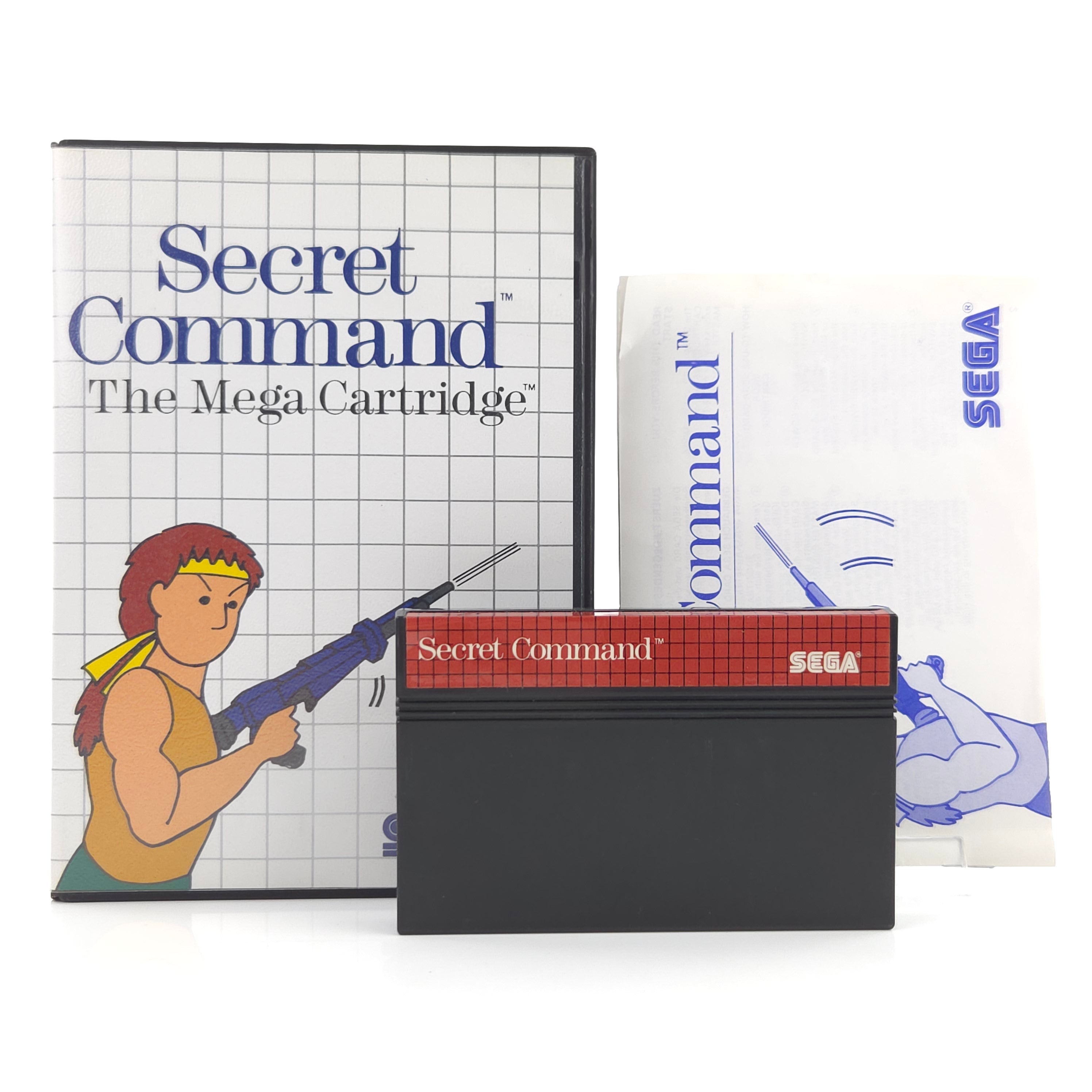 Sega Master System Spiel Secret Command (OVP PAL) 1987