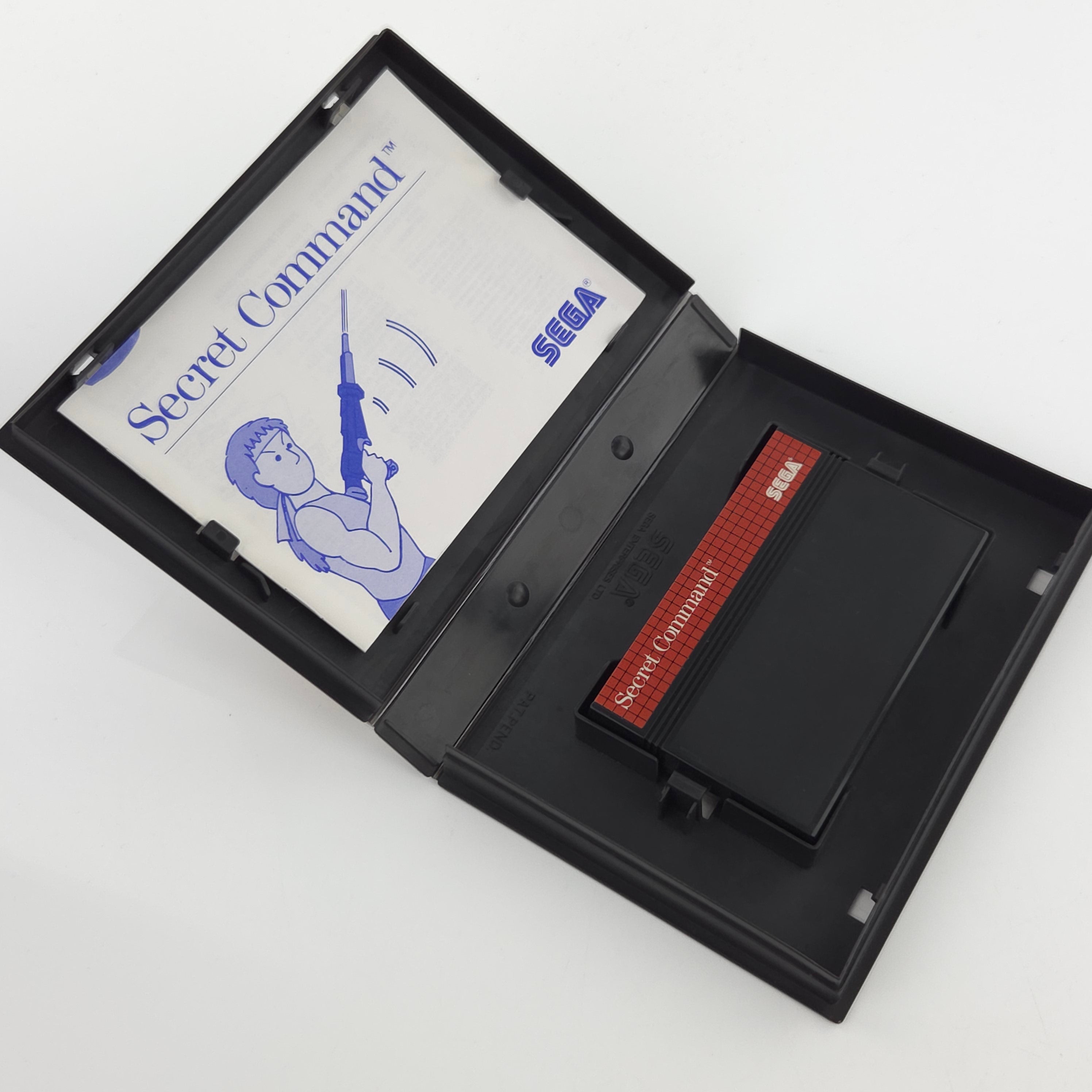 Sega Master System Spiel Secret Command (OVP PAL) 1987