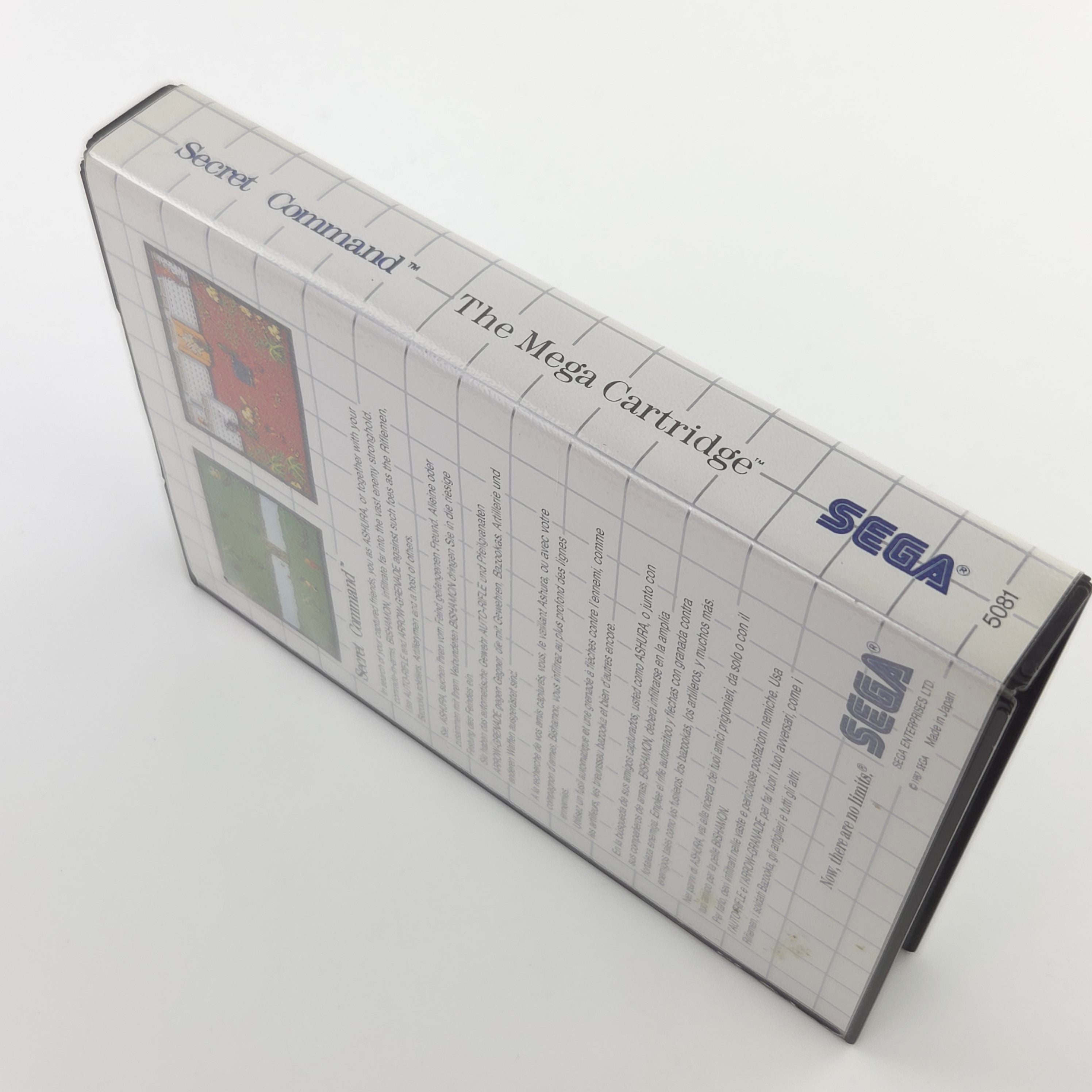 Sega Master System Spiel Secret Command (OVP PAL) 1987