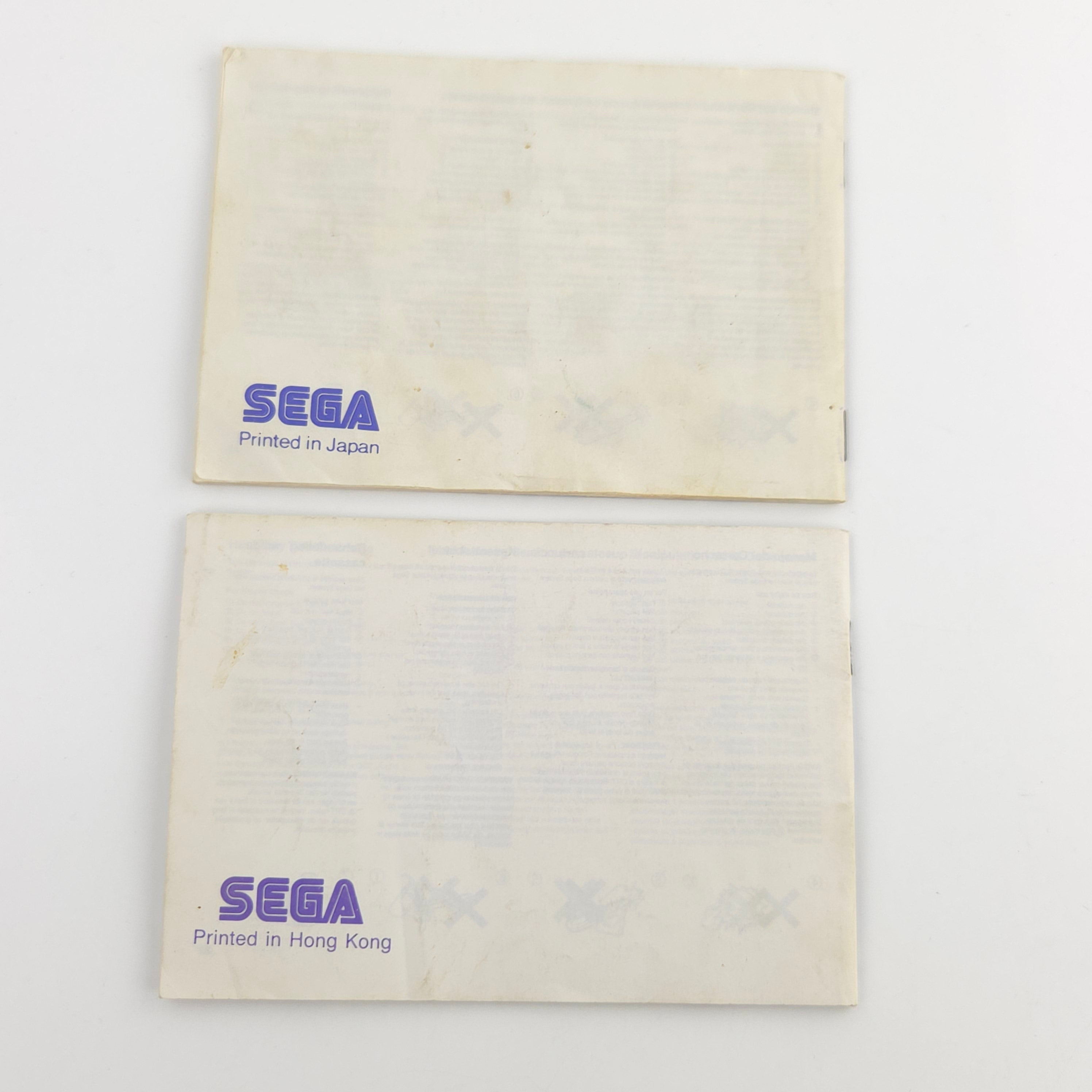 Sega Master System Spiel Sonic The Hedgehog OVP PAL EUR