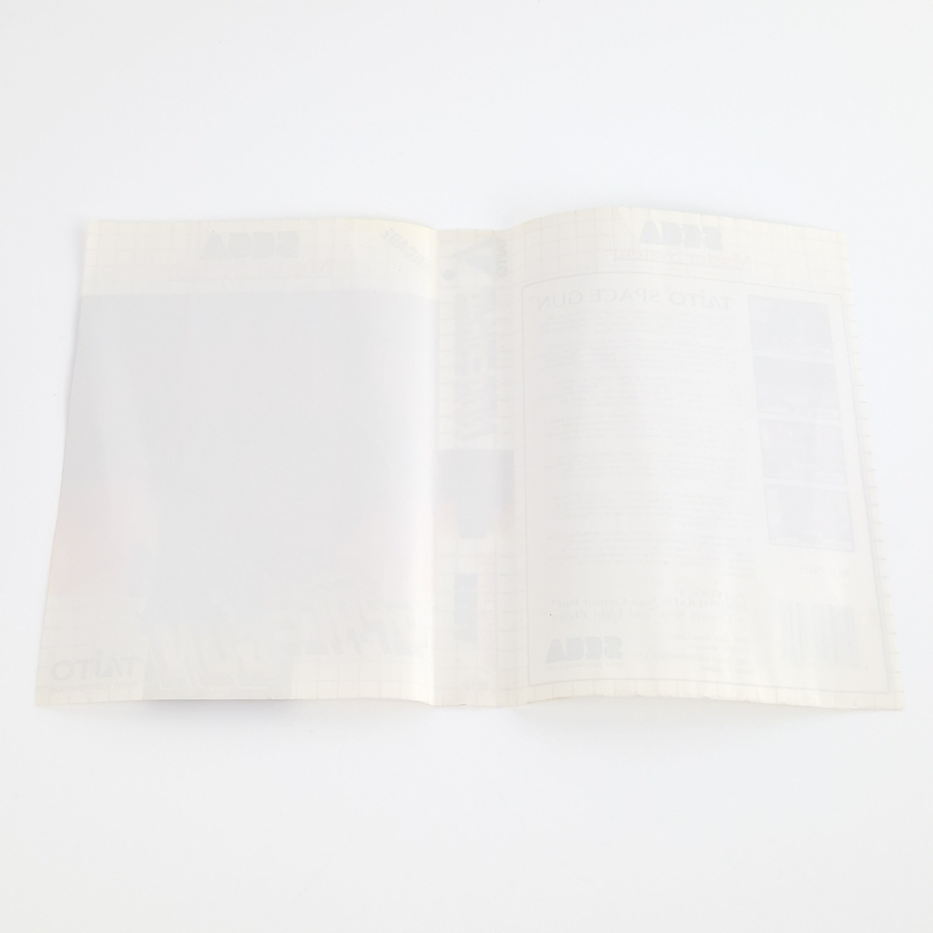 Sega Master System Spiel – Space Gun Modul Anleitung OVP PAL