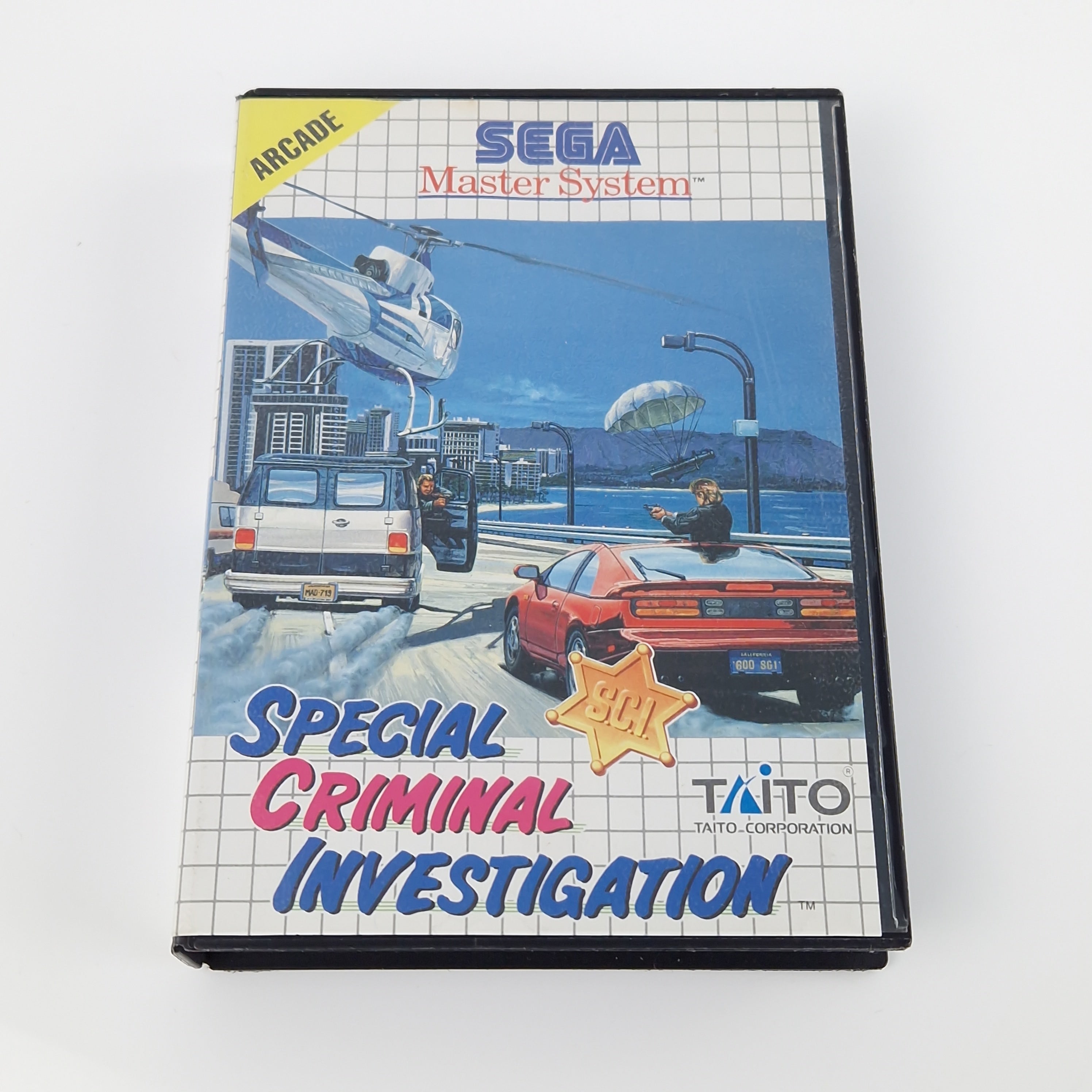 Sega Master System Spiel – Special Criminal Investigation OVP PAL