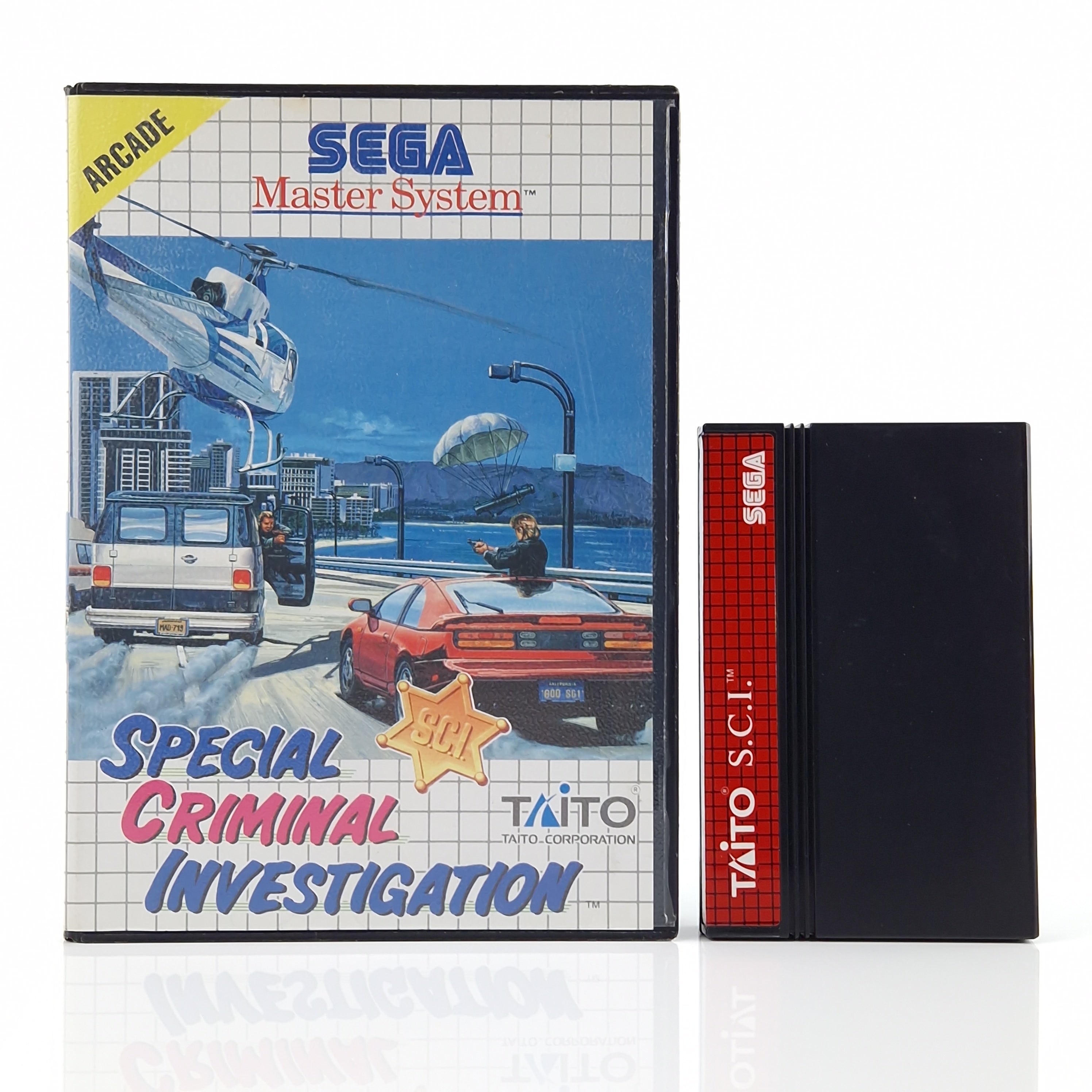 Sega Master System Spiel – Special Criminal Investigation OVP PAL