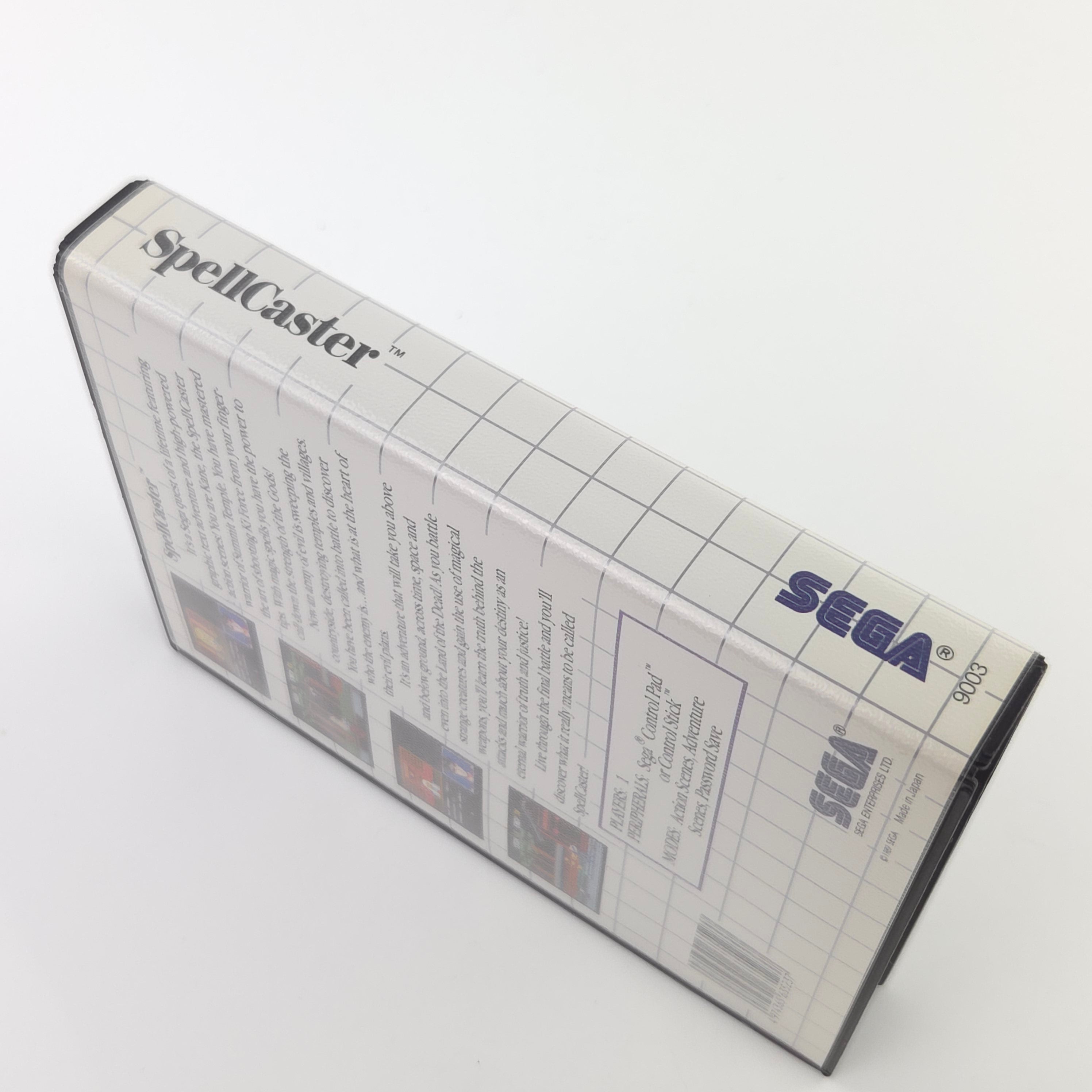 Sega Master System Spiel Spellcaster MS Modul OVP PAL