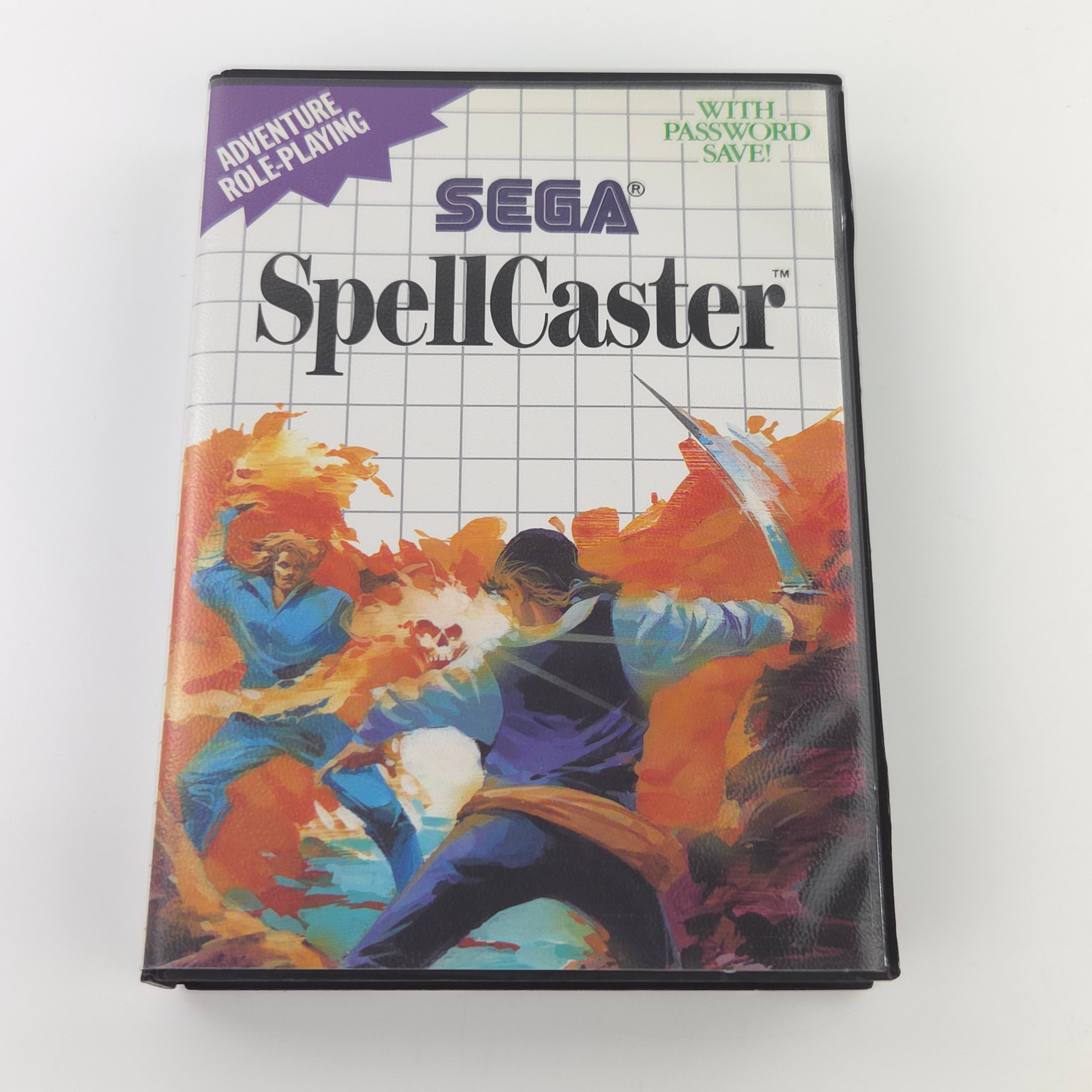 Sega Master System Spiel Spellcaster MS Modul OVP PAL
