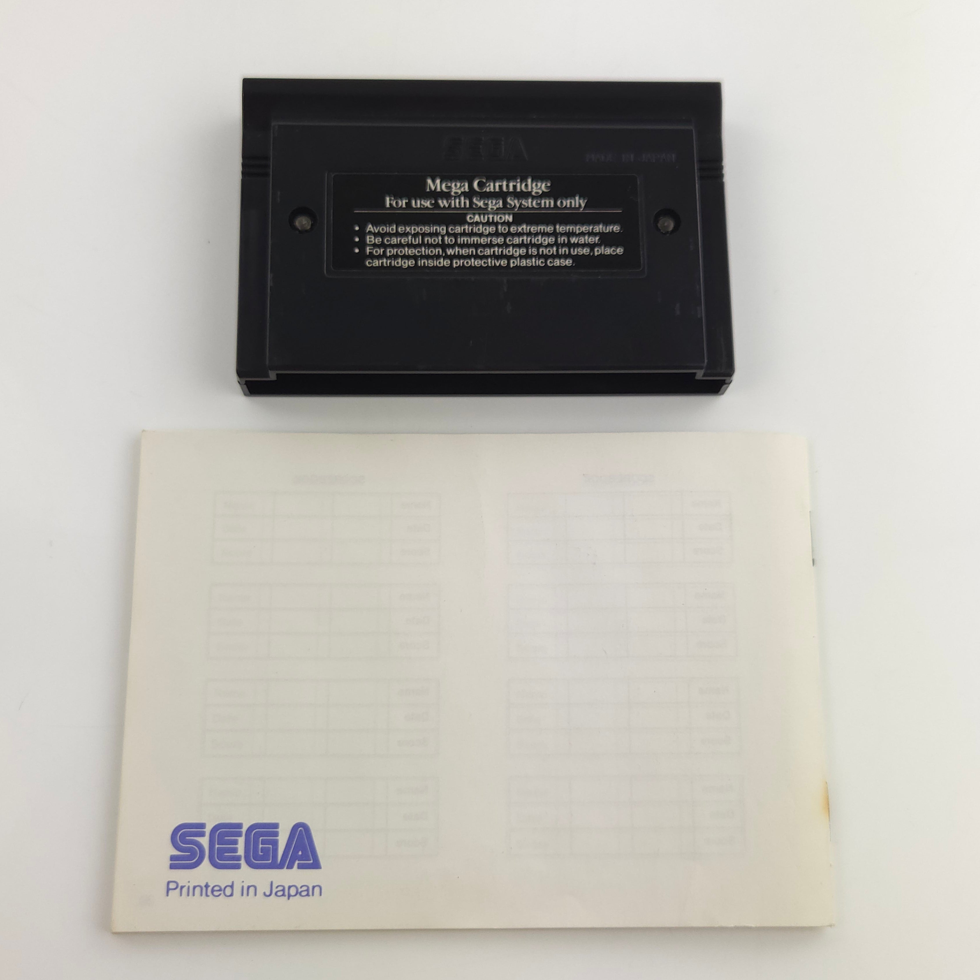 Sega Master System Spiel – Spider-Man Modul OVP PAL