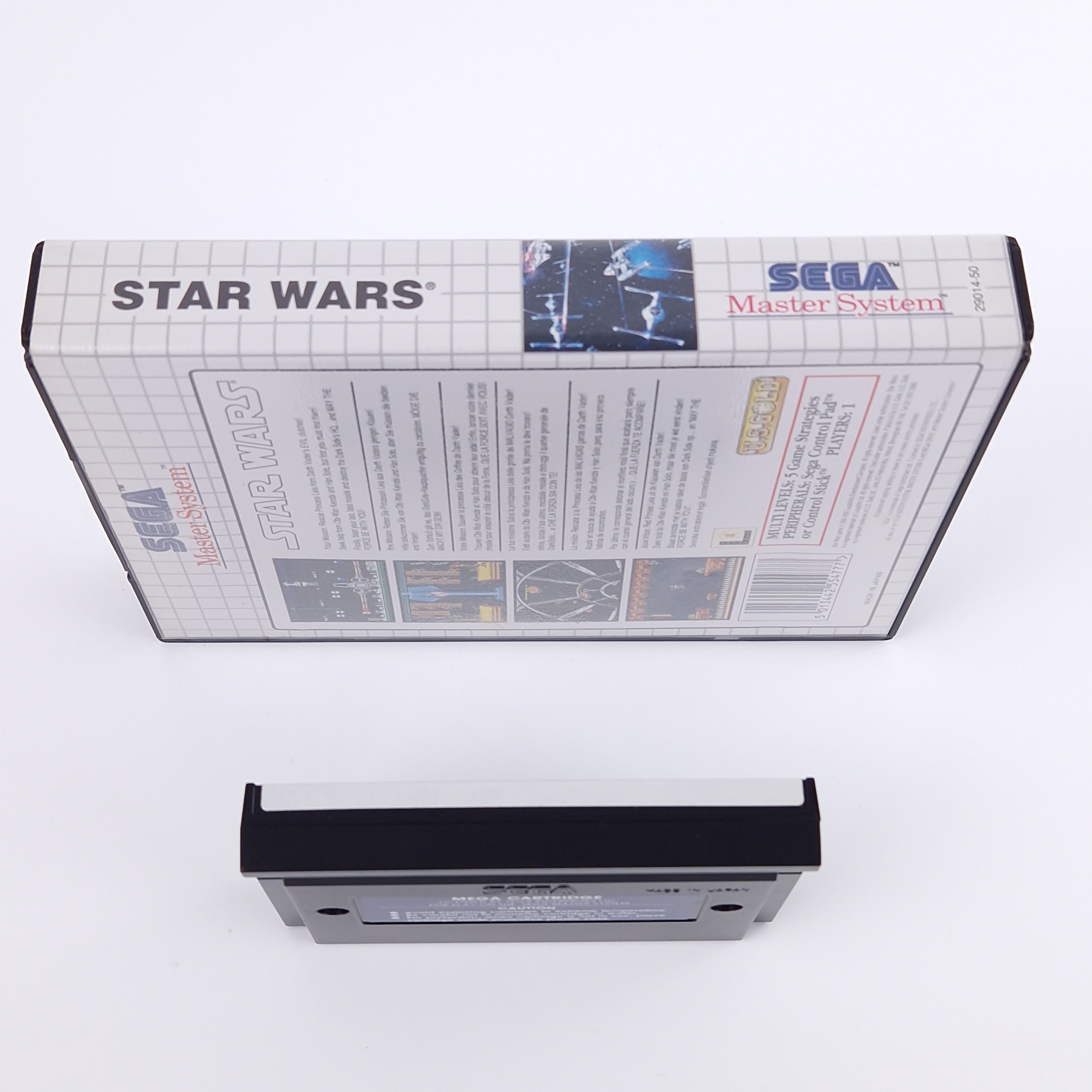 Sega Master System Spiel – Star Wars Modul OVP PAL