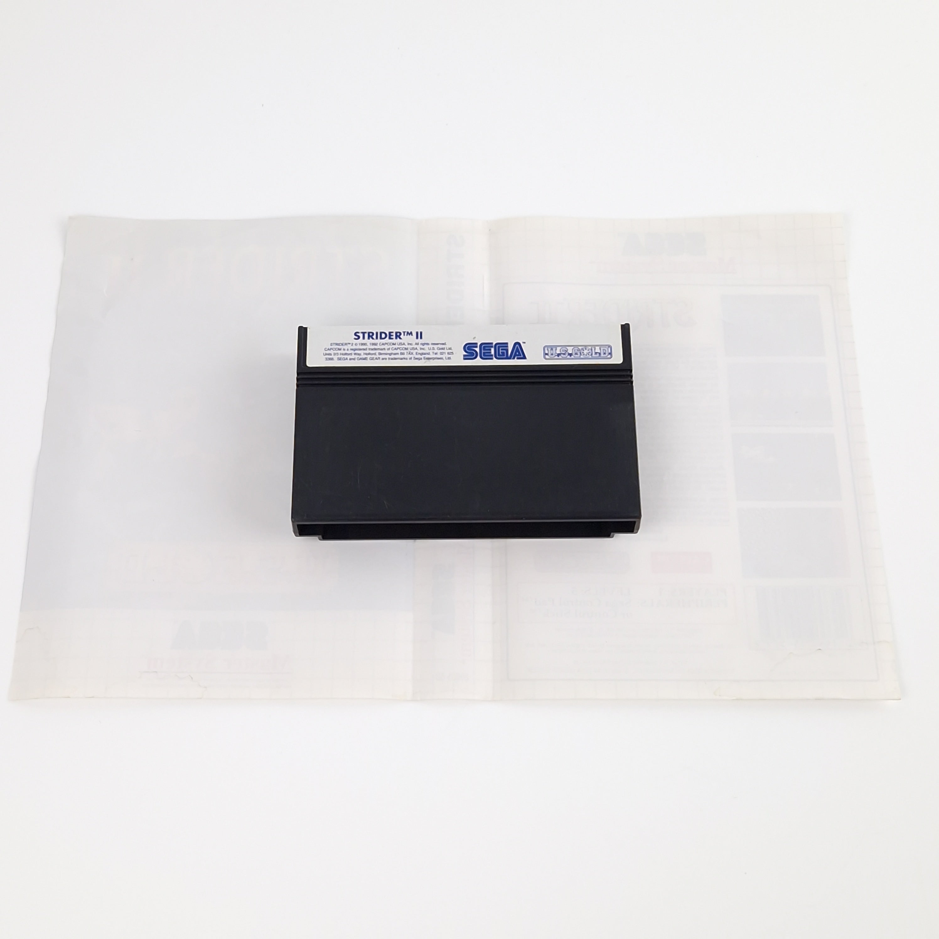 Sega Master System Spiel – Strider II OVP PAL Anleitung