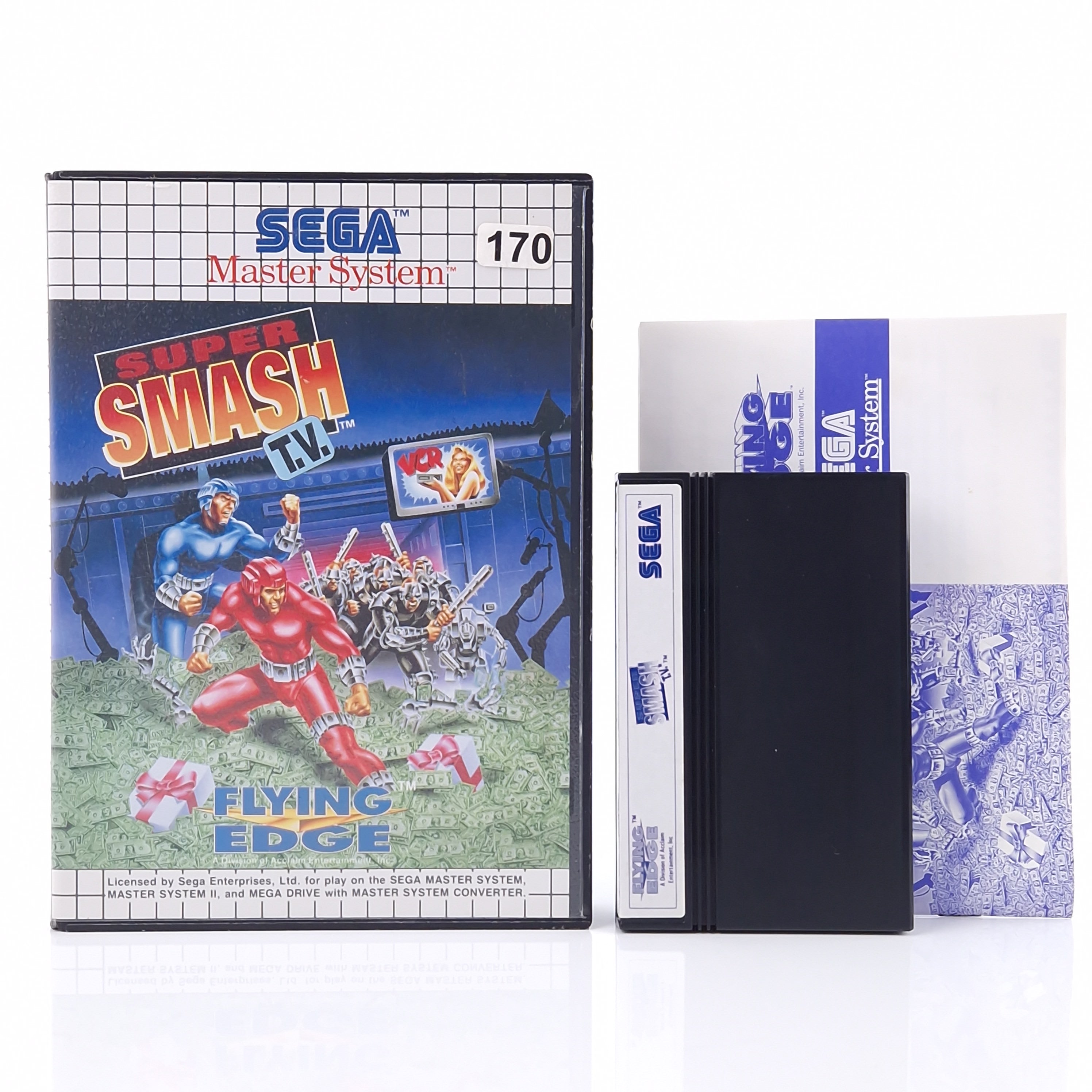 Sega Master System Spiel – Super Smash TV (OVP PAL)