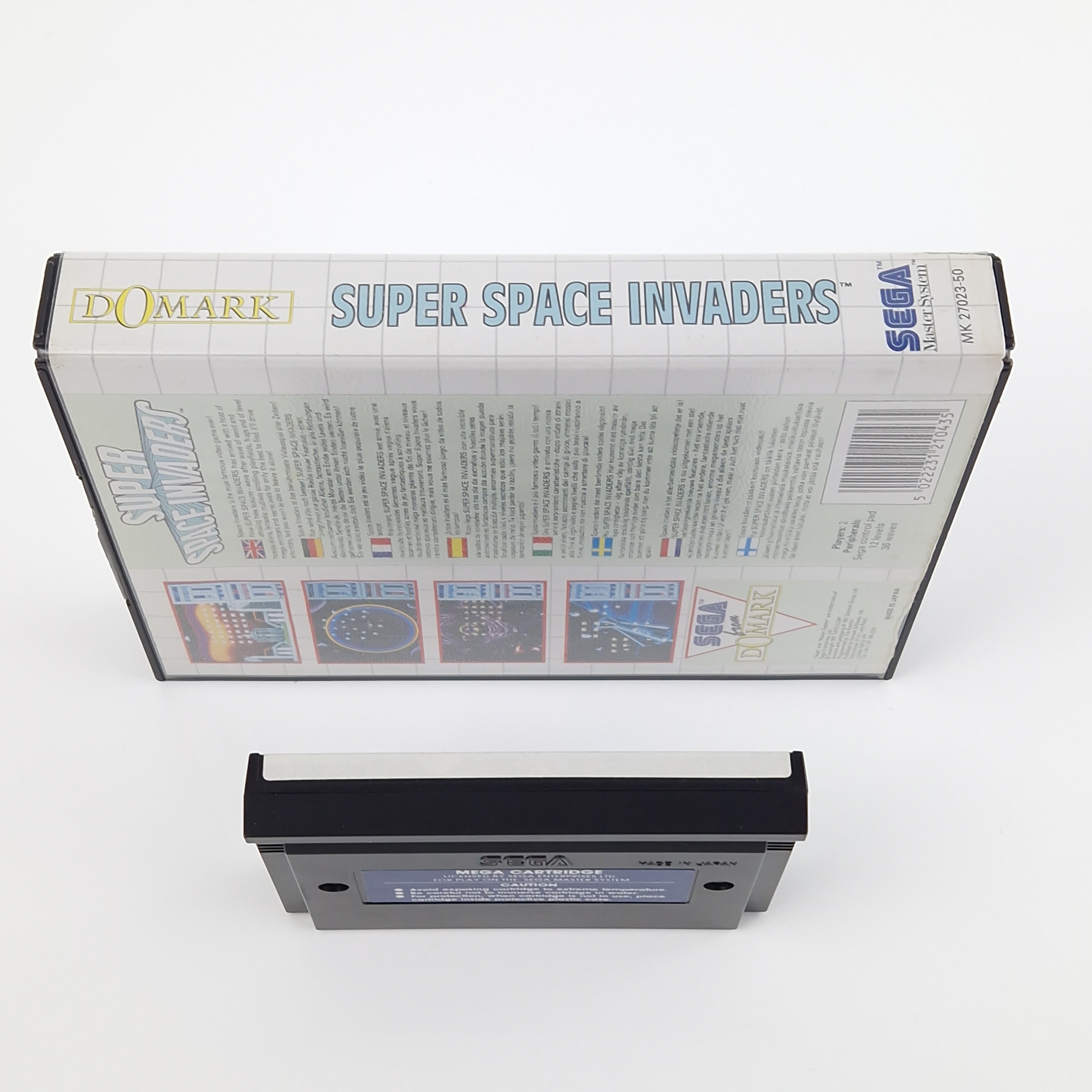 Sega Master System Spiel – Super Space Invaders PAL OVP