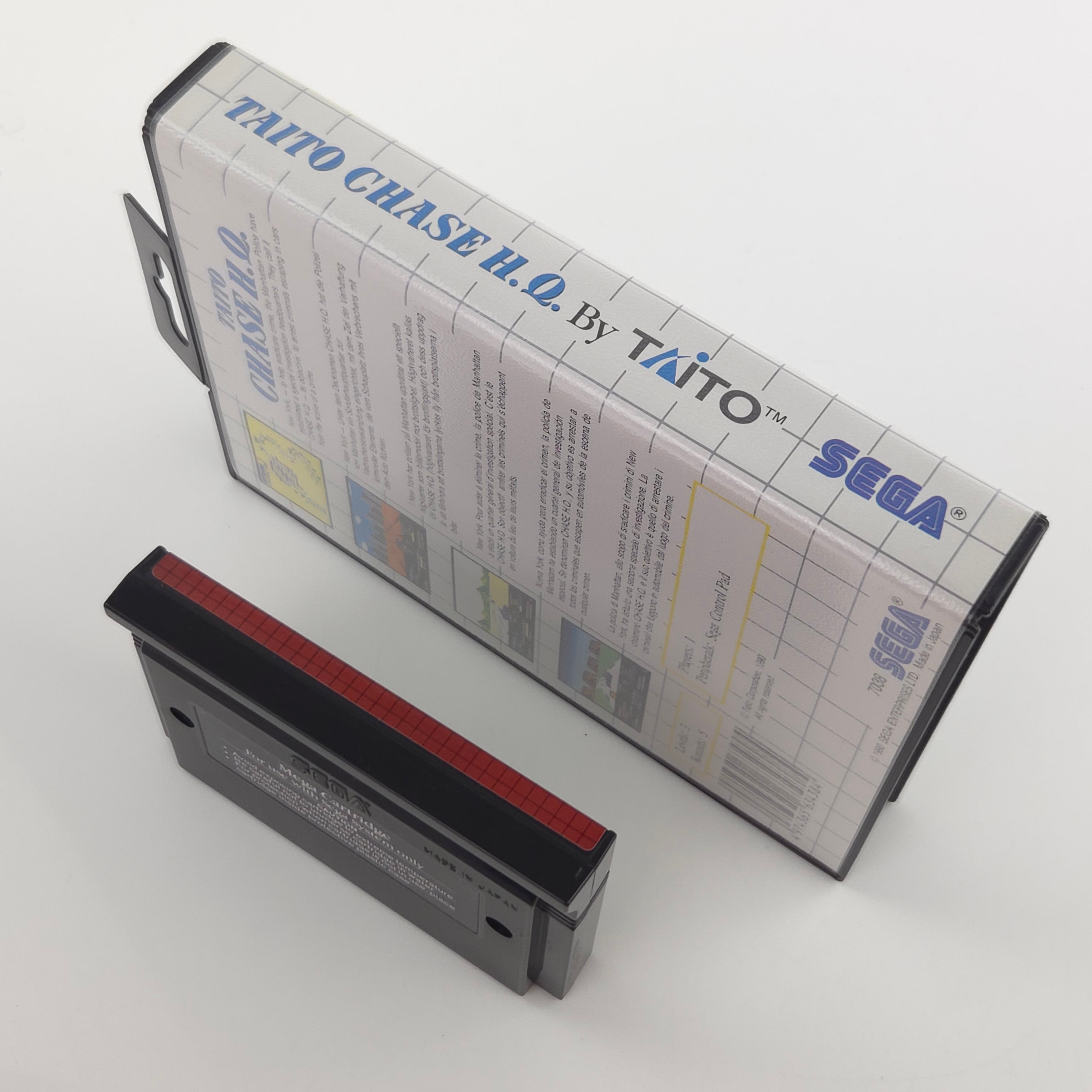 Master System Spiel Taito Chase H.Q. MS Modul OVP PAL