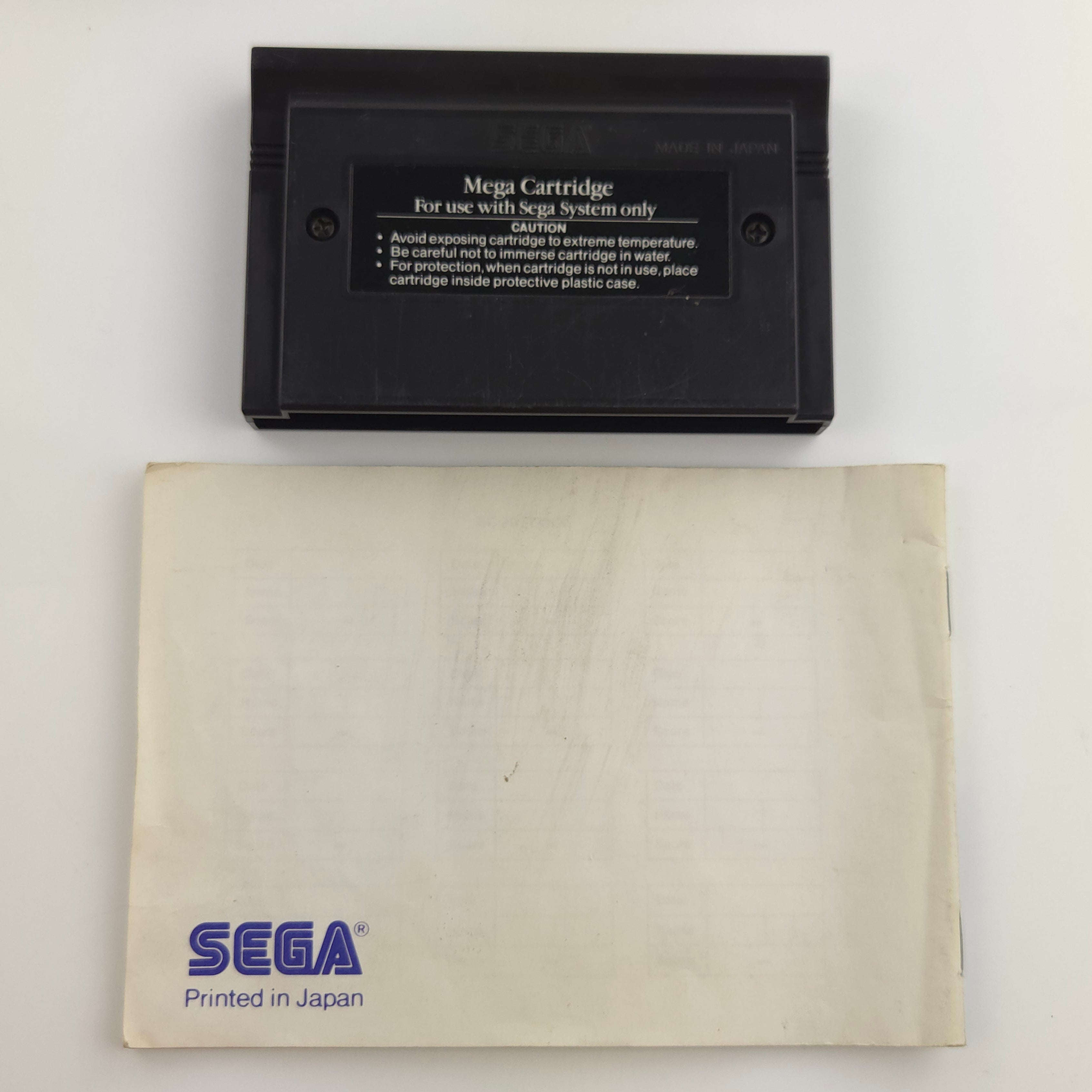 Sega Master System Spiel – Tennis Ace Modul OVP PAL