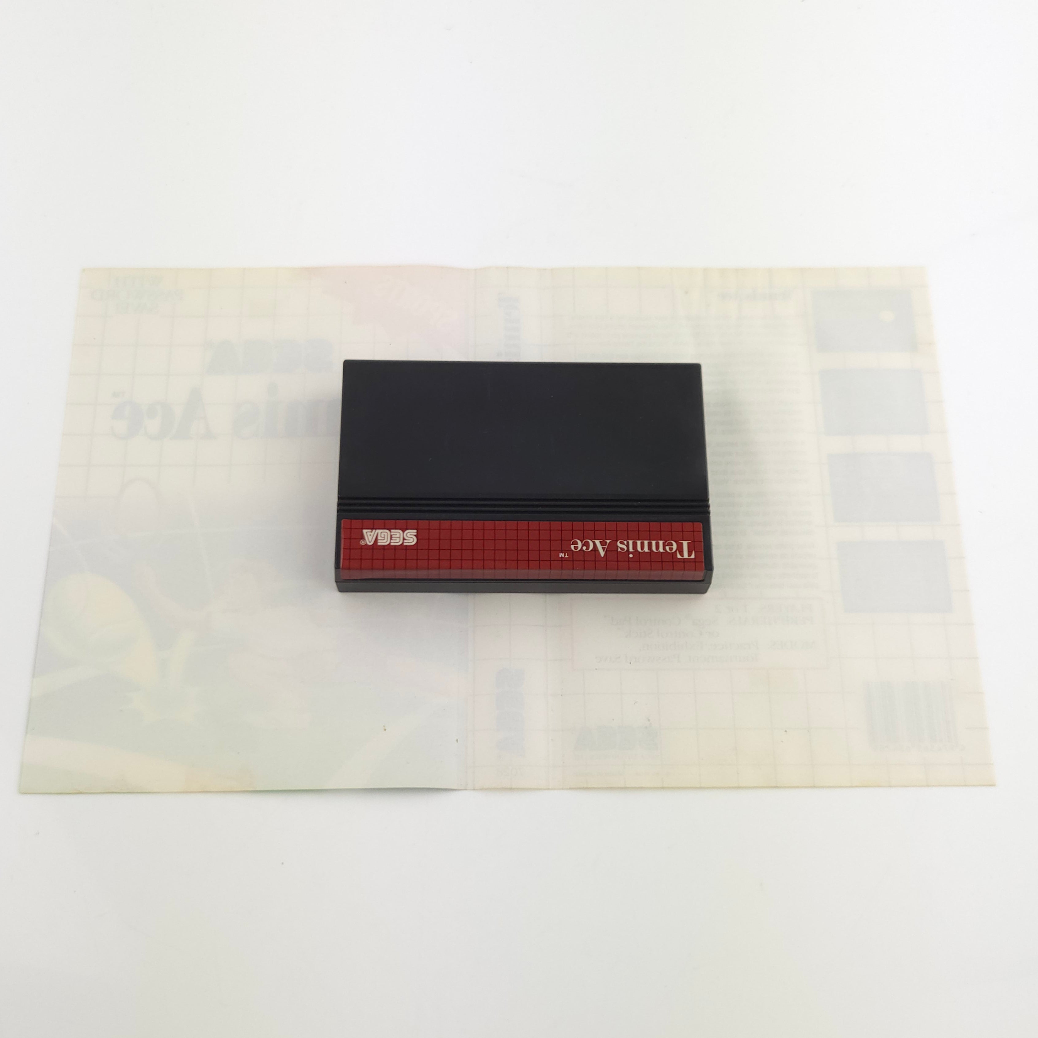 Sega Master System Spiel – Tennis Ace Modul OVP PAL