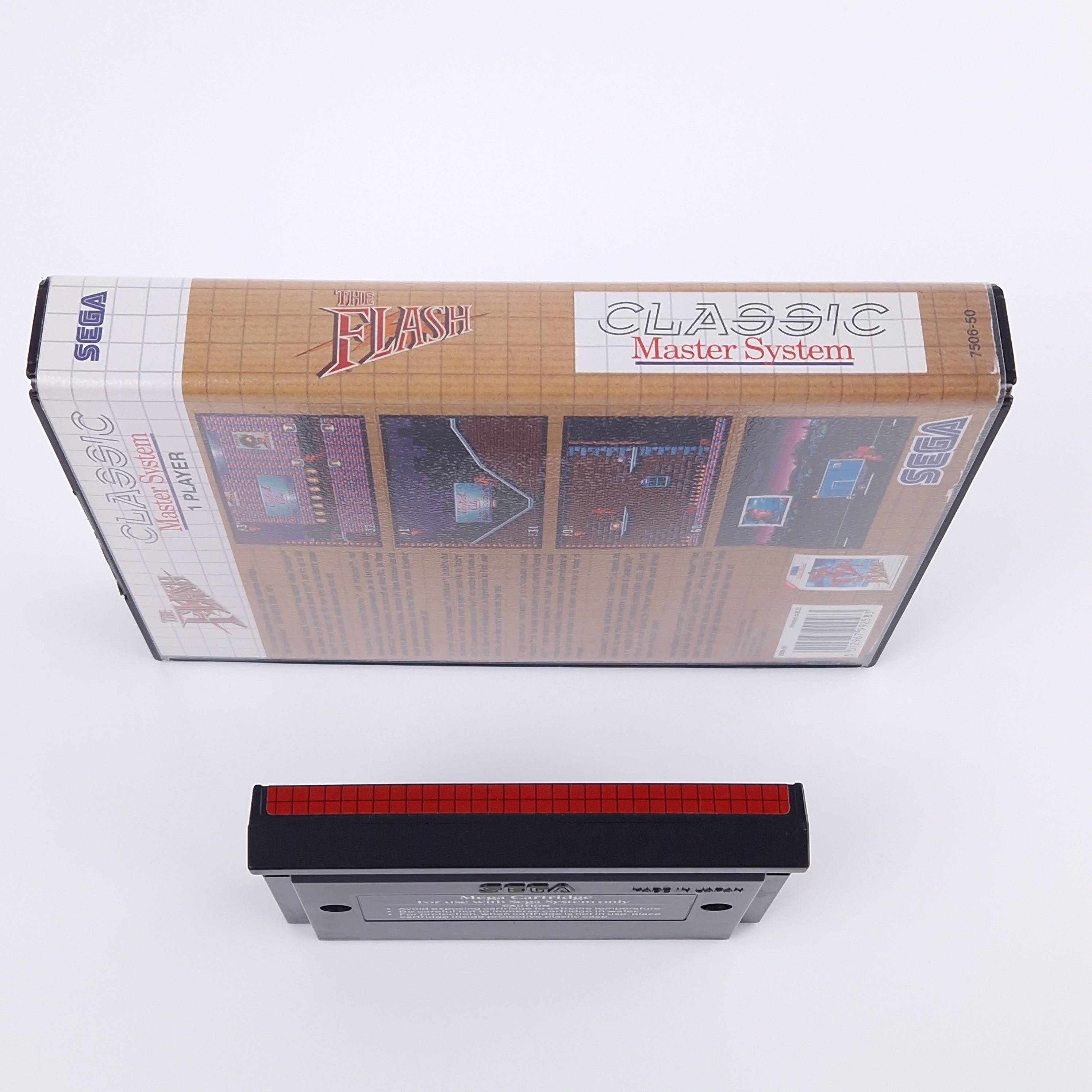 Sega Master System Spiel – The Flash Modul OVP PAL