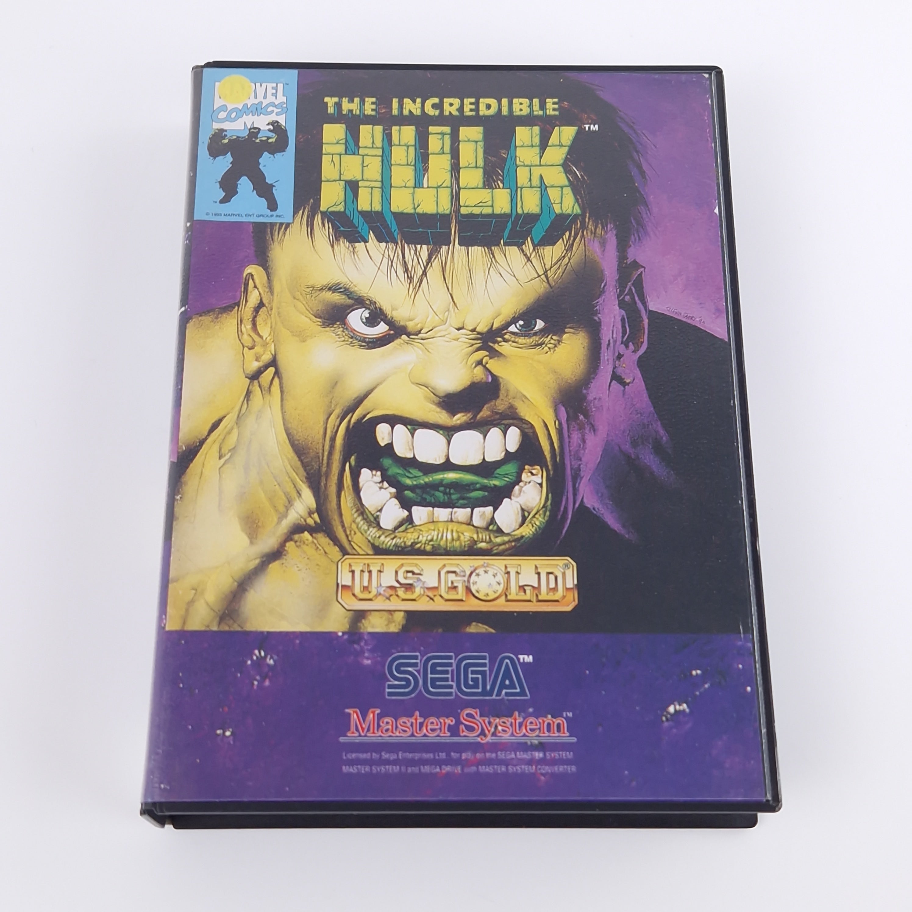 Sega Master System Spiel – The Incredible Hulk OVP PAL