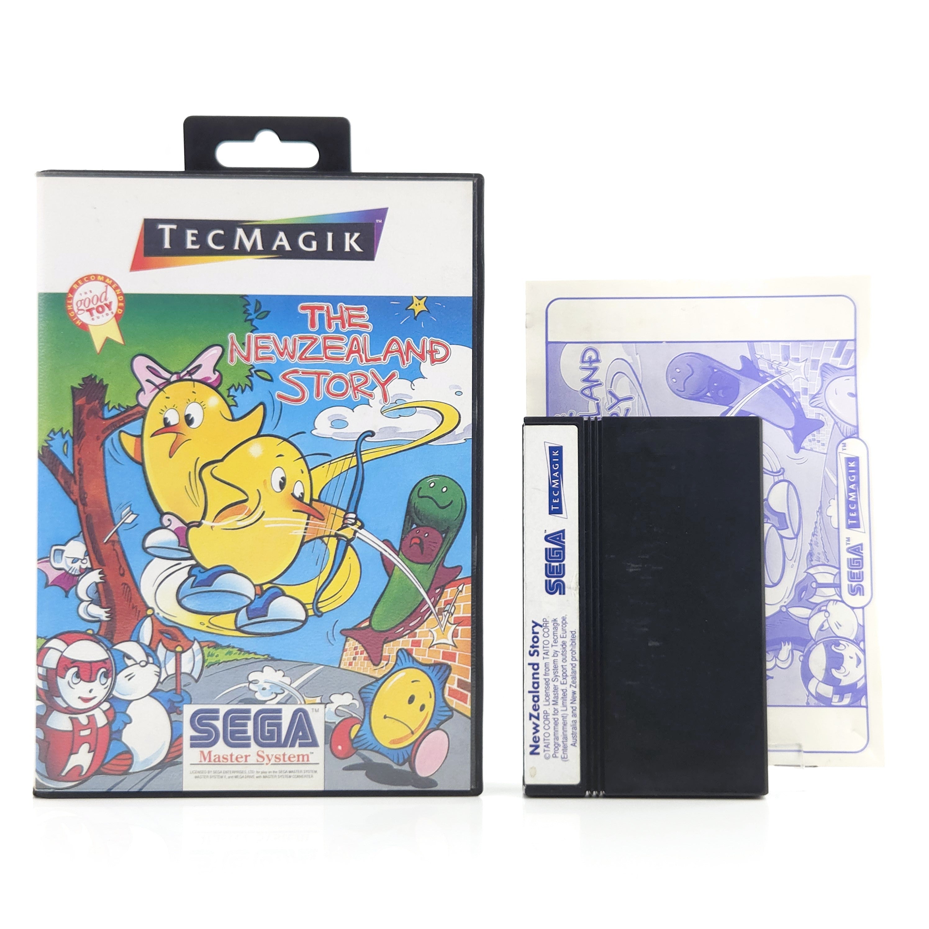 Sega Master System Spiel The Newzealand Story MS OVP CIB