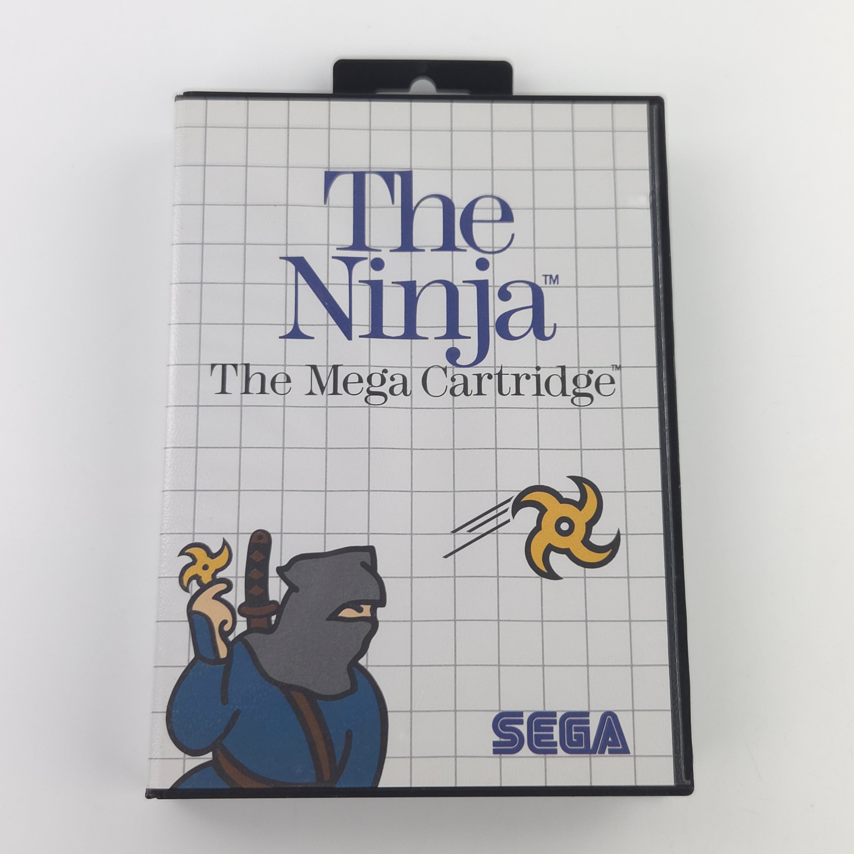 Sega Master System Spiel: The Ninja - Modul Anleitung OVP (PAL EUR)