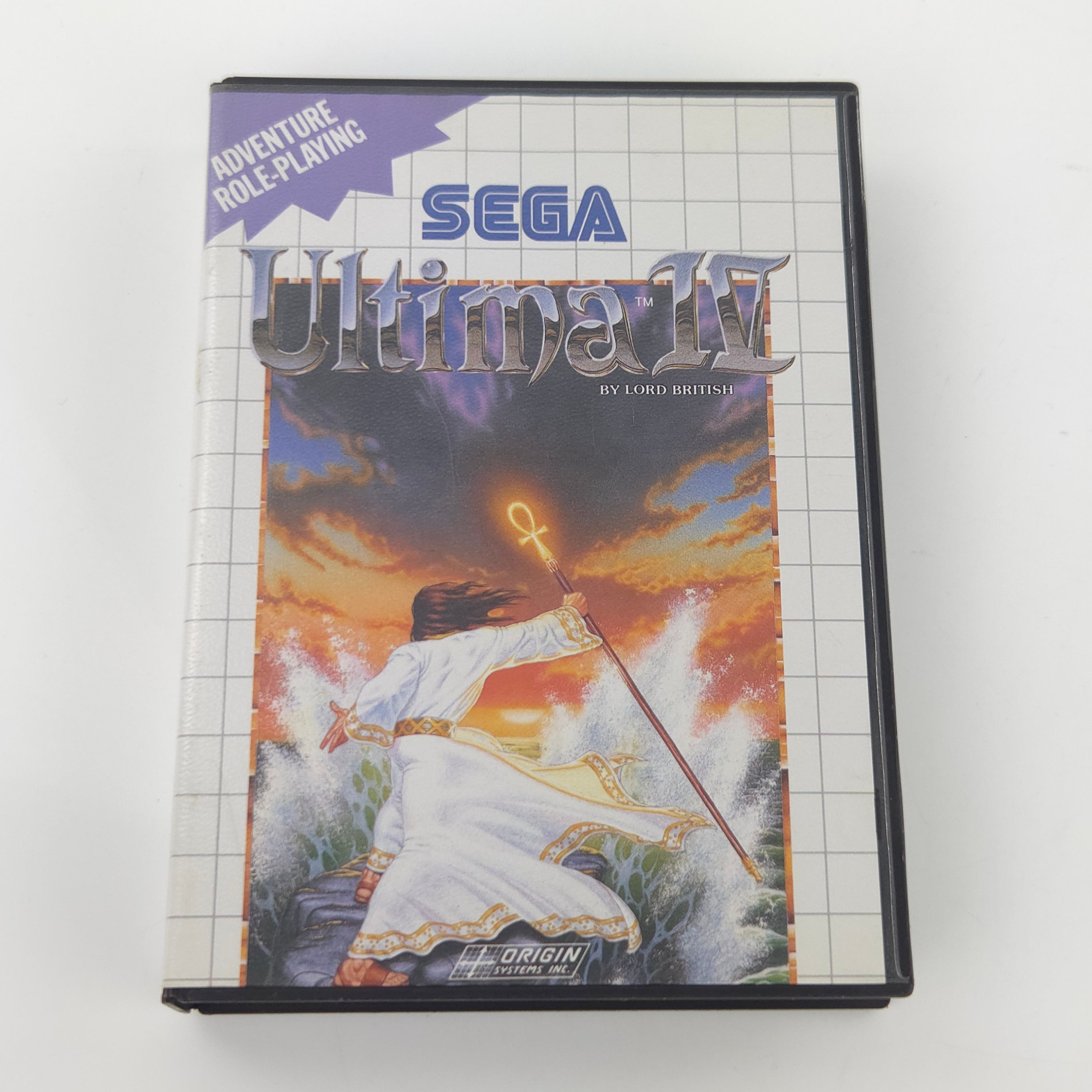 Sega Master System Spiel Ultima IV MS OVP CIB PAL EUR