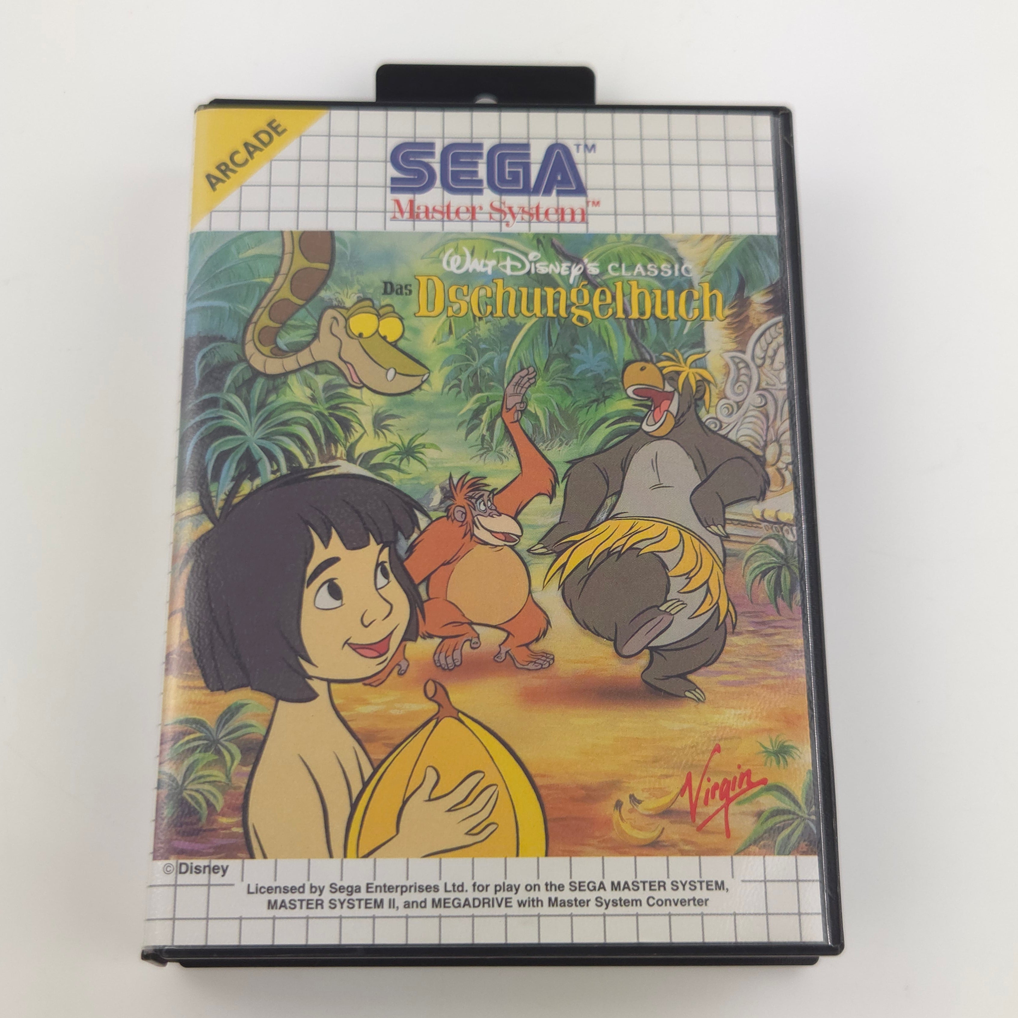 Sega Master System Spiel – Walt Disney Das Dschungelbuch OVP PAL
